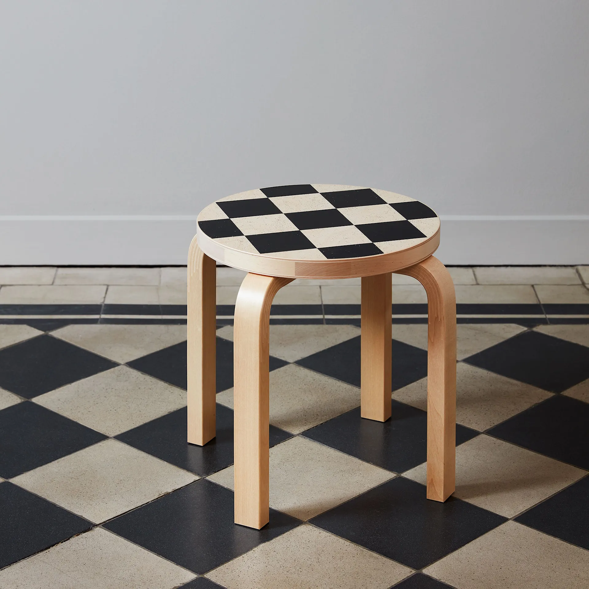 NE60 Stool Nordiska Galleriet Exclusive Edition - Artek - Alvar Aalto - NO GA