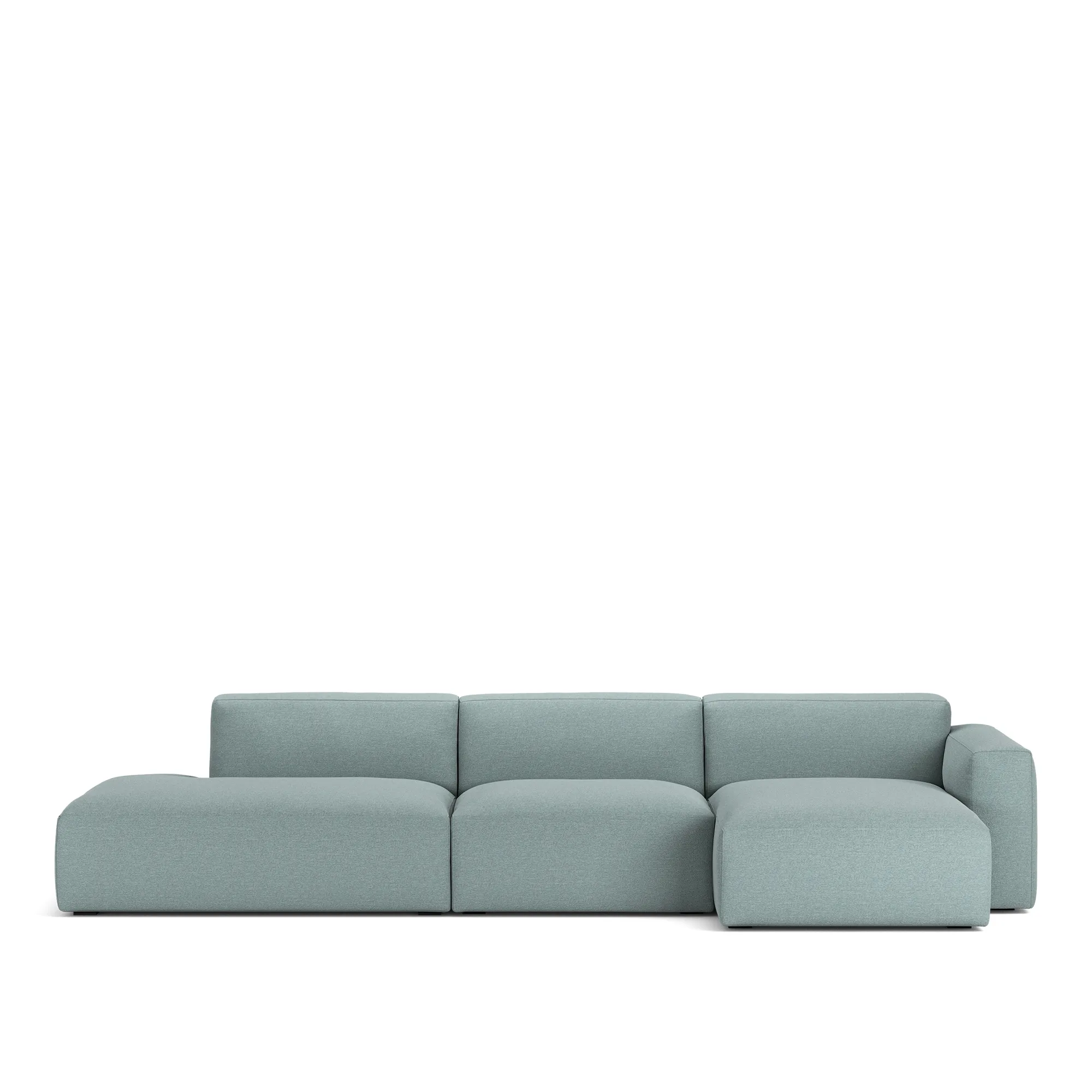 Brick 3-seters sofa sjeselong åpen ende venstre - 1