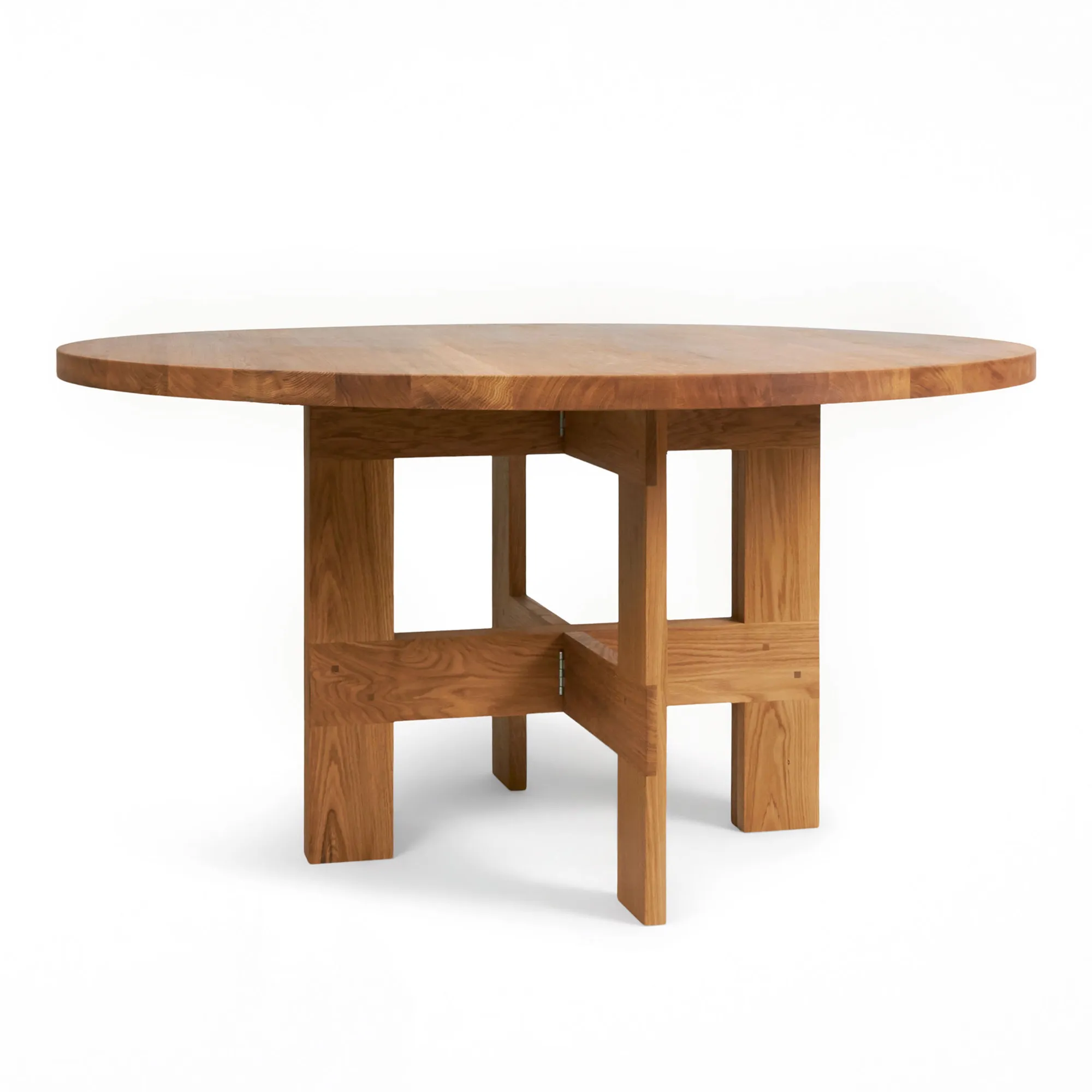 Farmhouse Trestle Round spisebord - 1