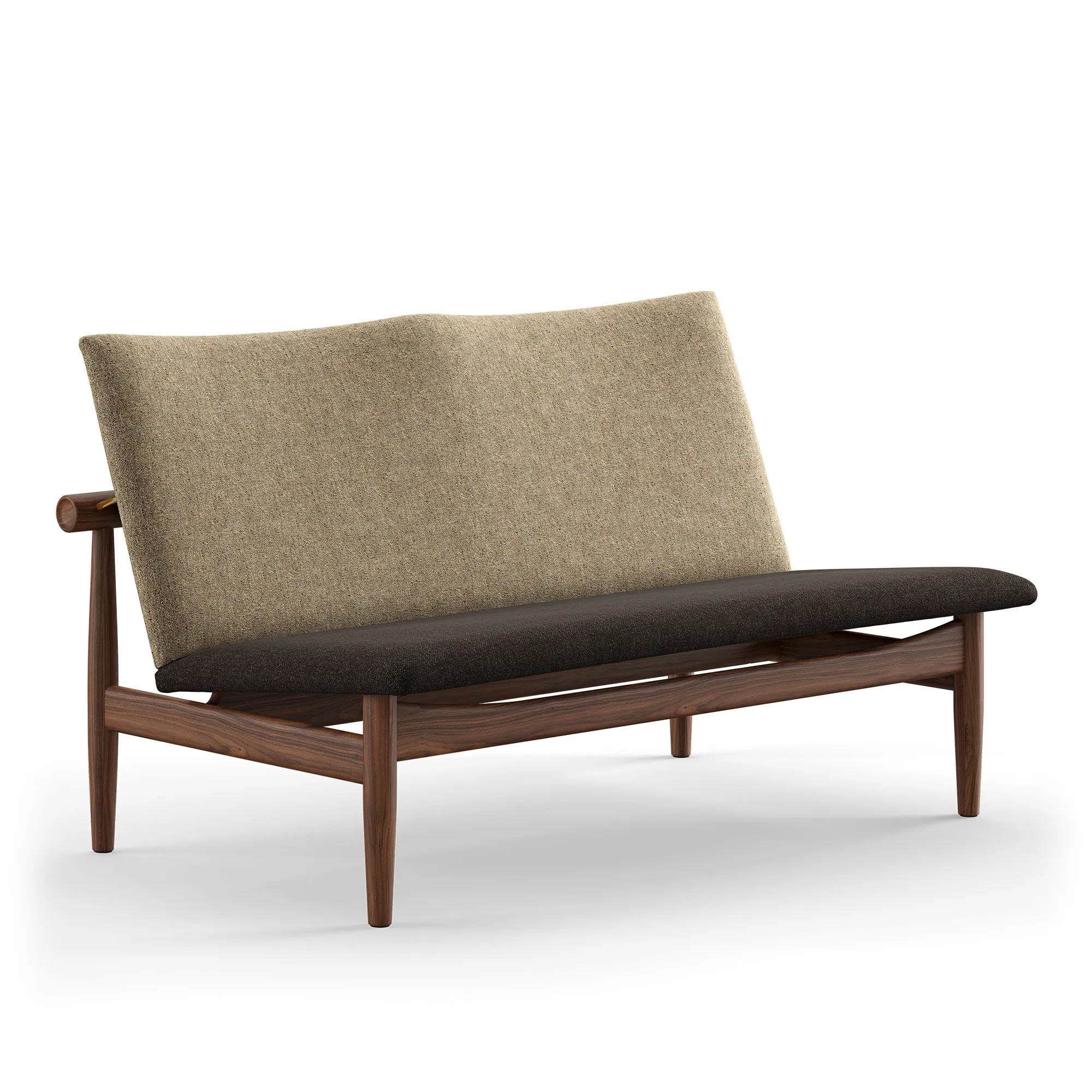 Japan sofa 2-seter Walnut - 1