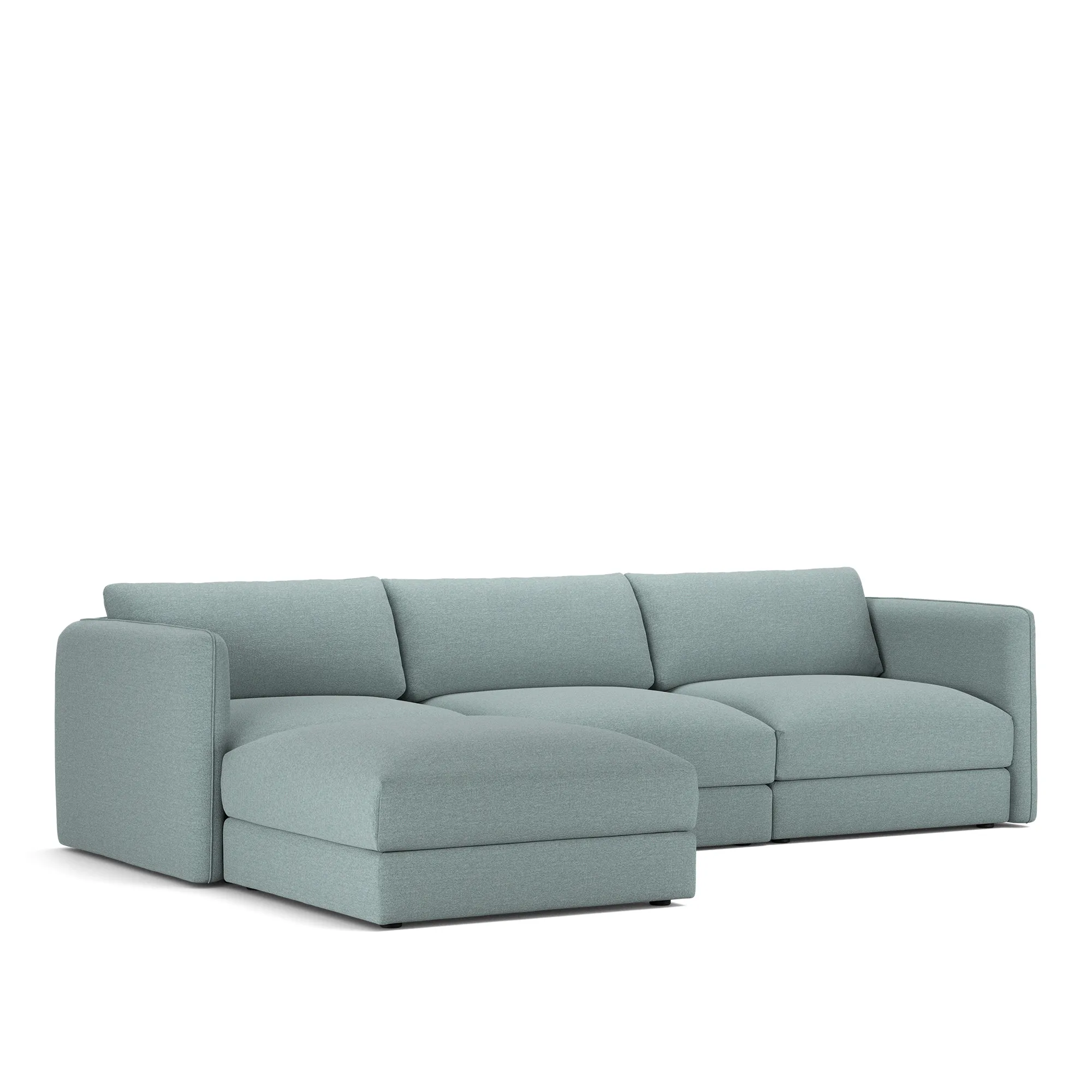 Pavarotti 03 3-seters sofa med fotskammel - 4