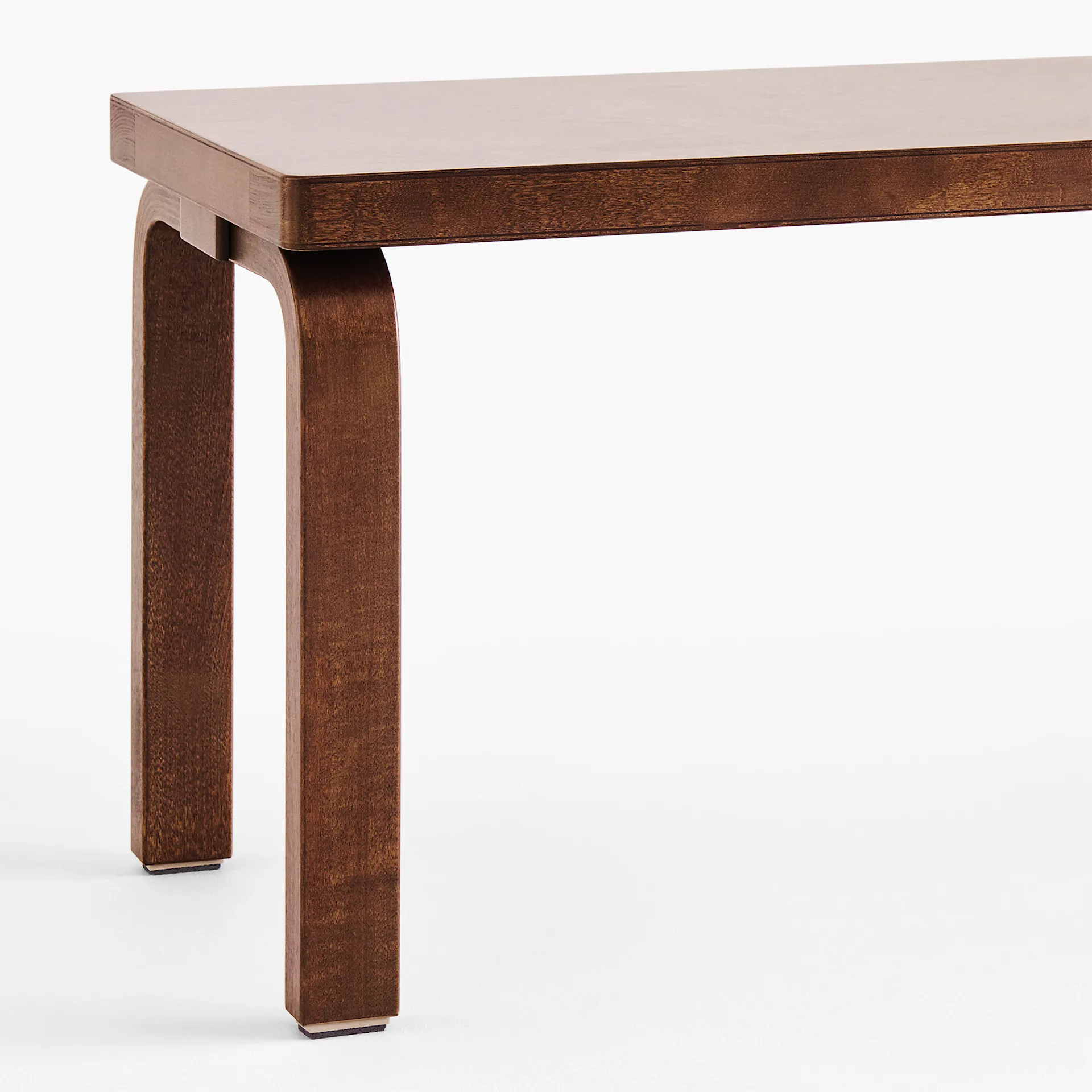 Bench 168B Exclusive Edition walnut stain - Artek - Alvar Aalto - NO GA