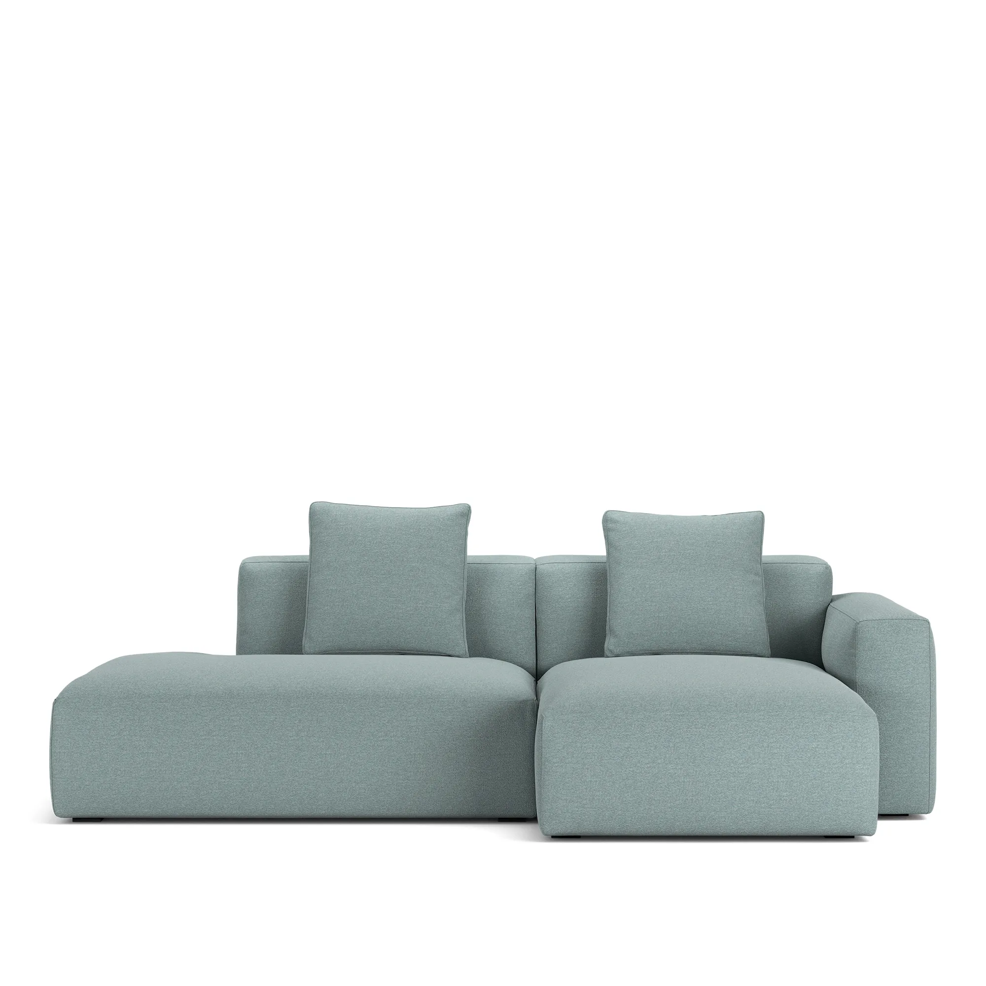 Brick 2-seters sofa sjeselong åpen ende venstre - 10