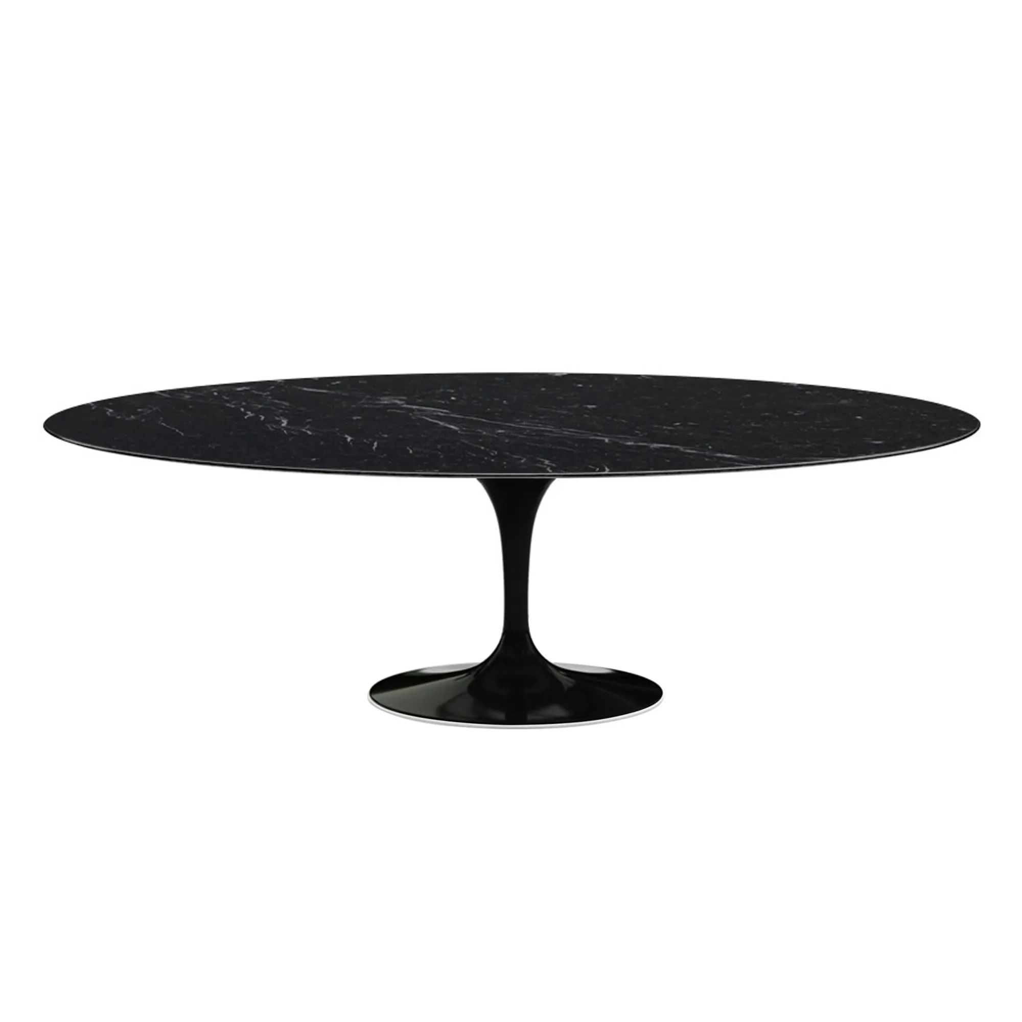 Saarinen Oval spisebord 244 cm Black - 1