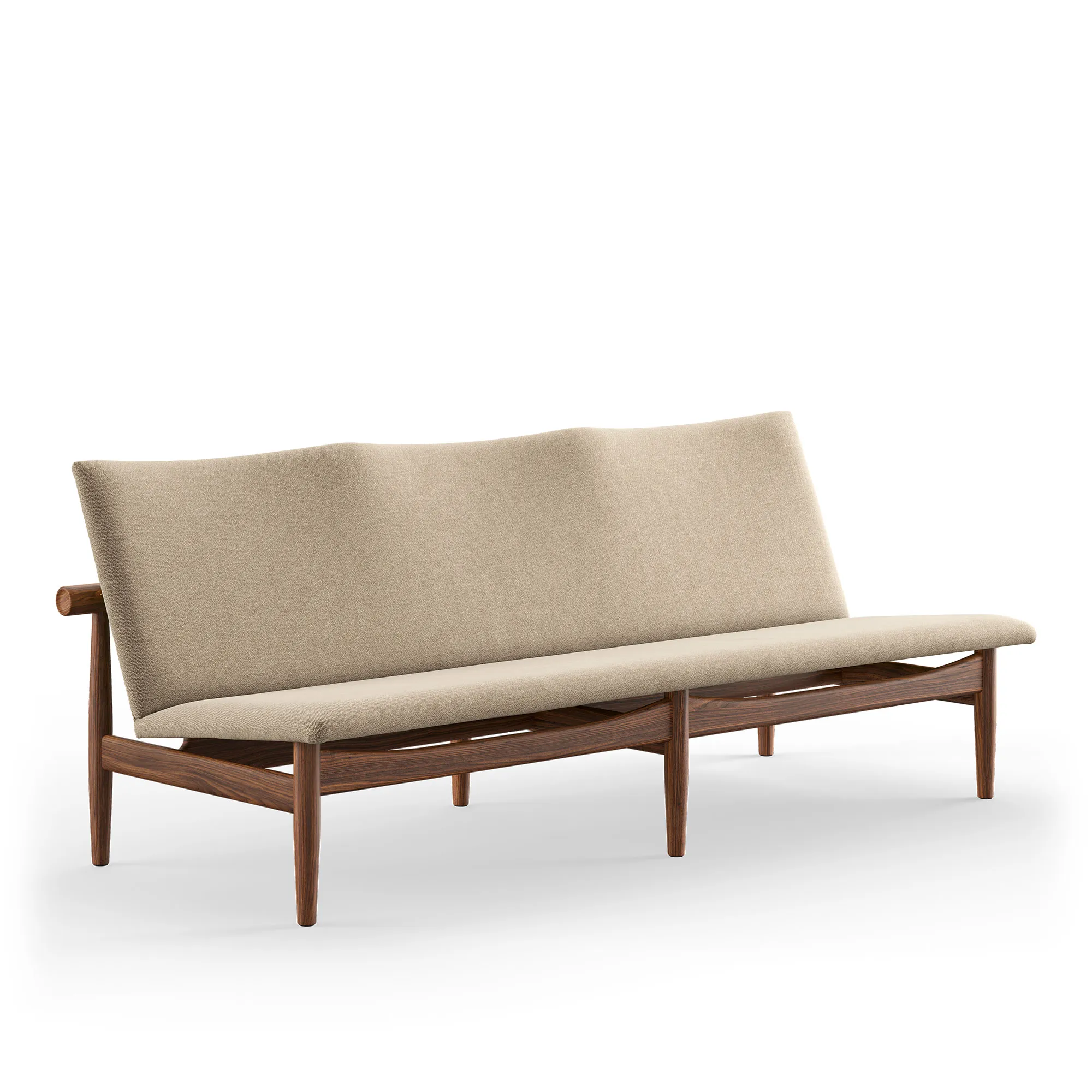 Japan sofa 3 sits Walnut - 1