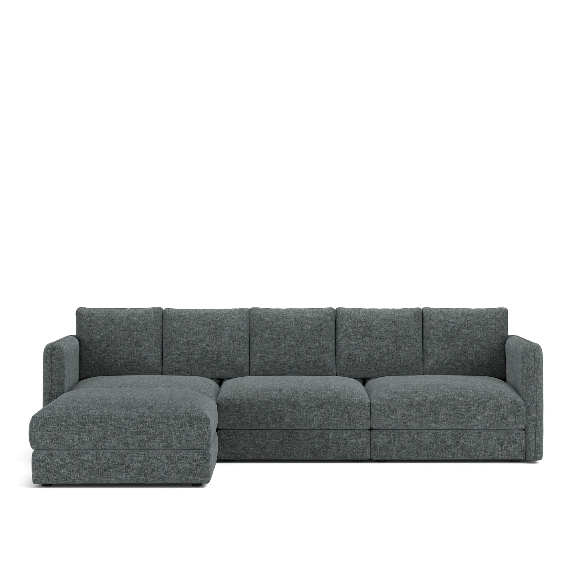 Pavarotti 02 3-seters sofa med fotskammel - 1
