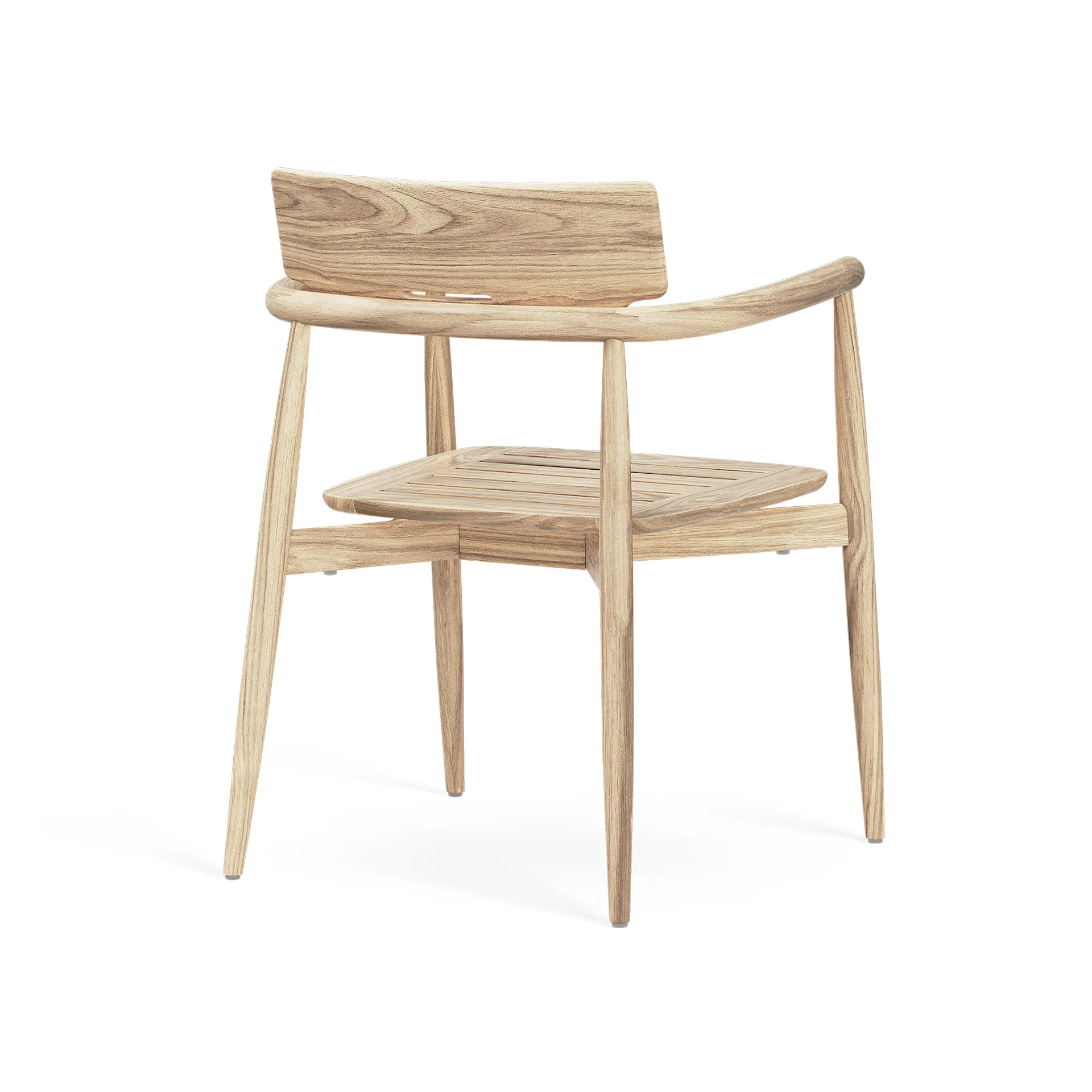 E008 Embrace Outdoor Series Chair, Ubehandlet teak - Carl Hansen - NO GA