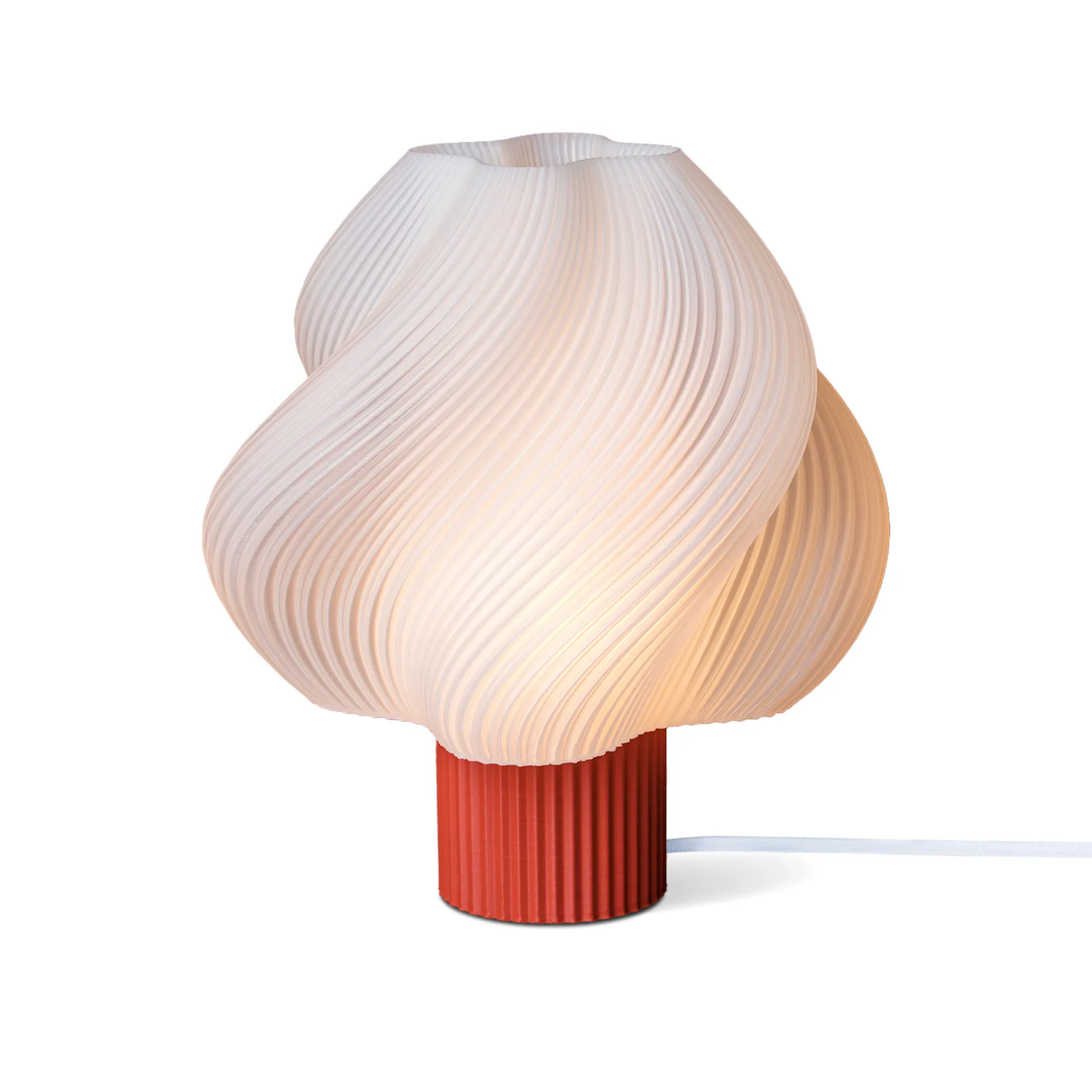 Soft Serve Table Lamp Grande - Rhubarb - Crème Atelier - NO GA