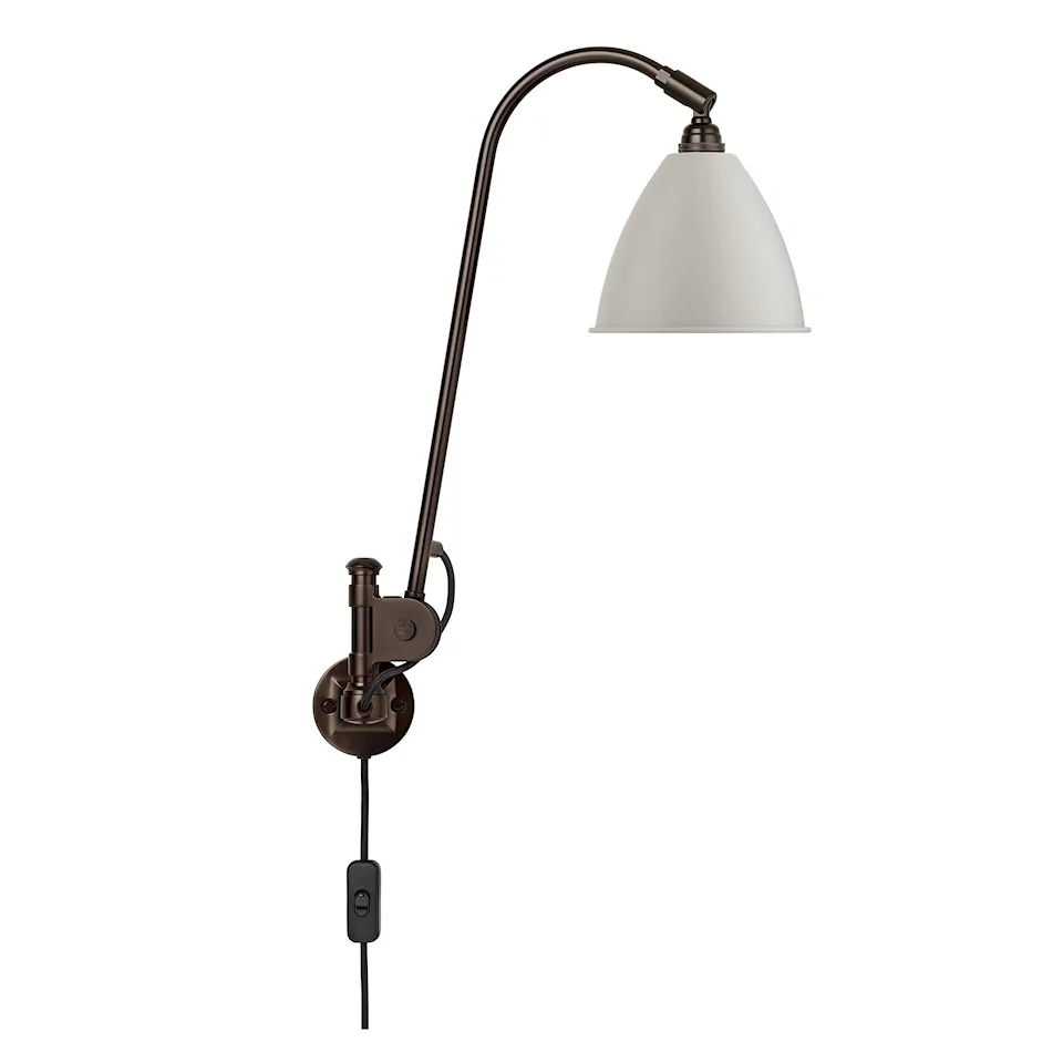 Bestlite BL6 vegglampe svart messing