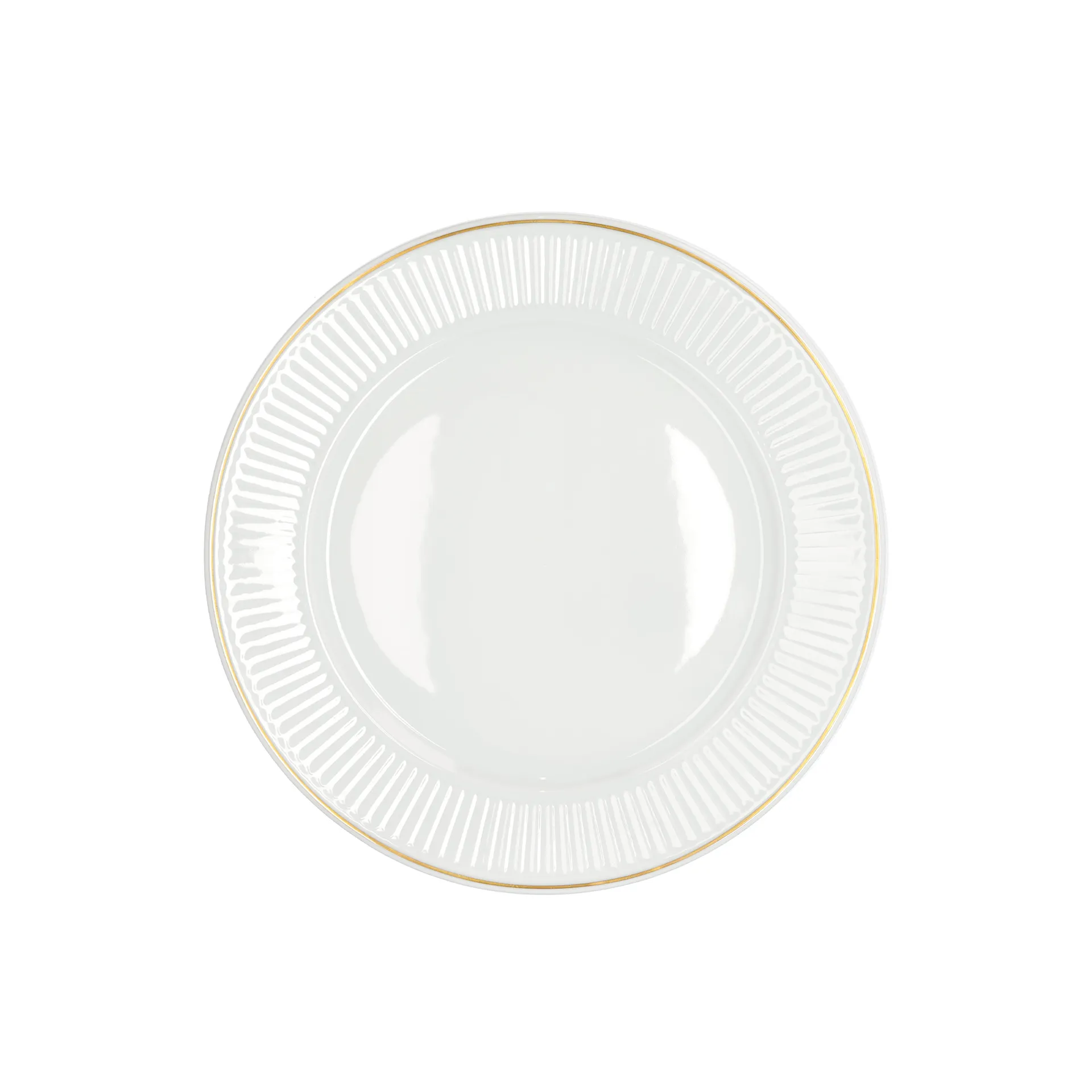 Plissé Flat Plate Ovenproof Porcelain - Pillivuyt - NO GA