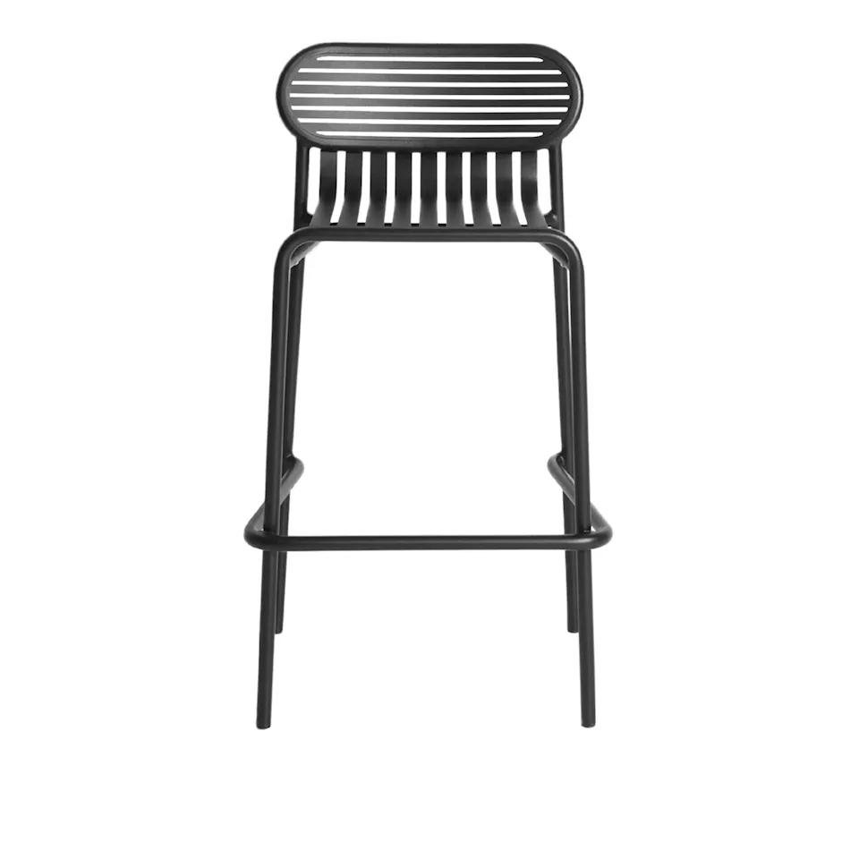 Week-End, High Stool, Black