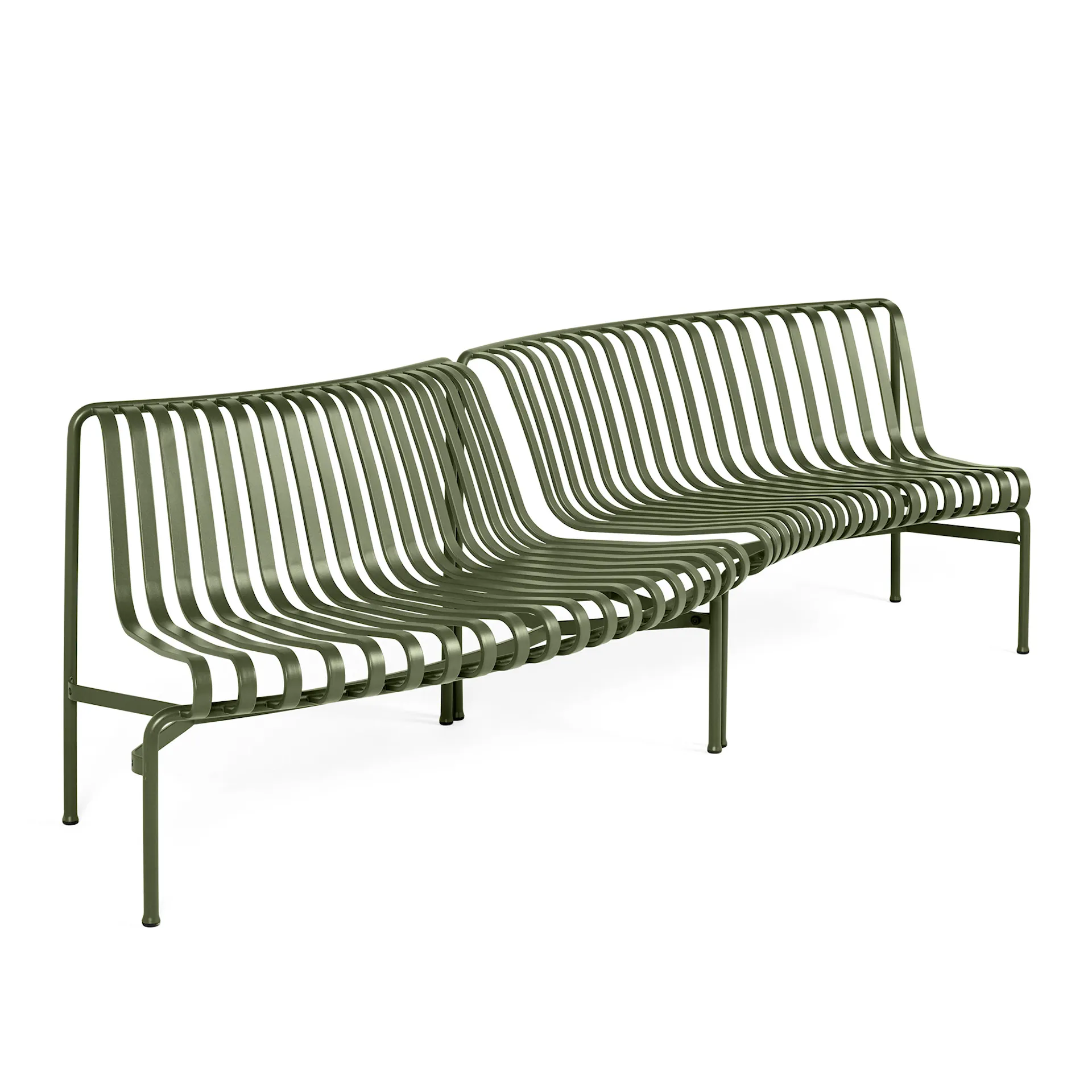 Palissade Park Dining Bench - Set of Two - HAY - Ronan & Erwan Bouroullec - NO GA