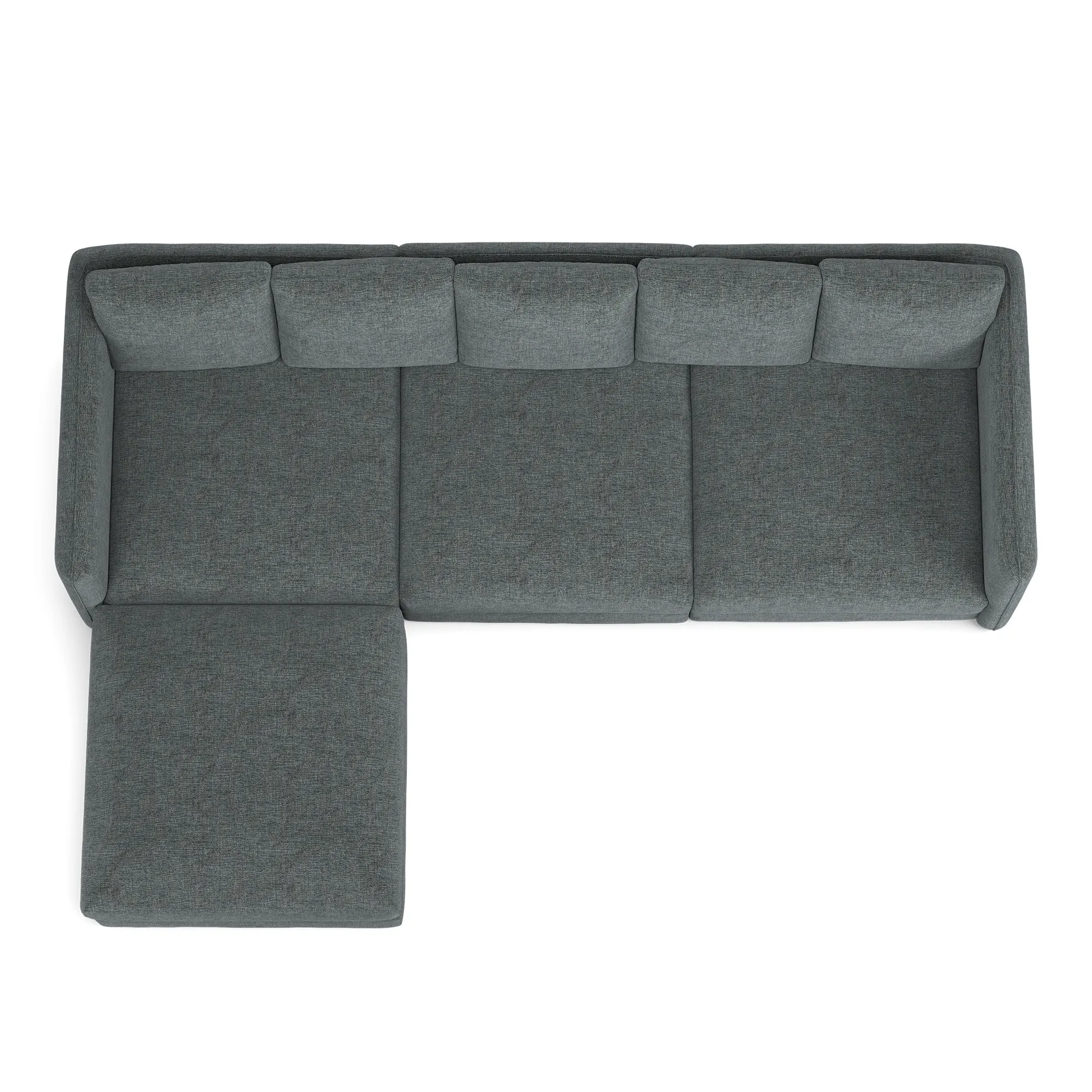 Pavarotti 02 3-seters sofa med fotskammel - 8
