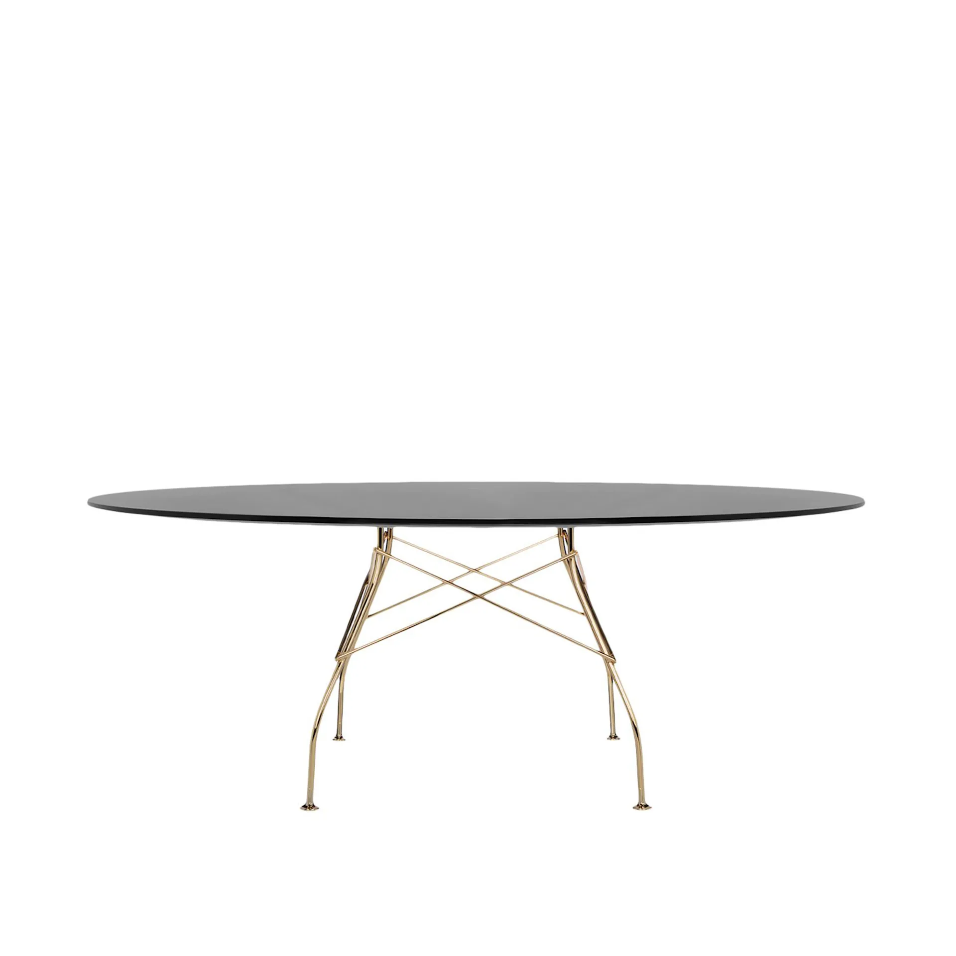 Glossy Oval Table - Kartell - Antonio Citterio - NO GA