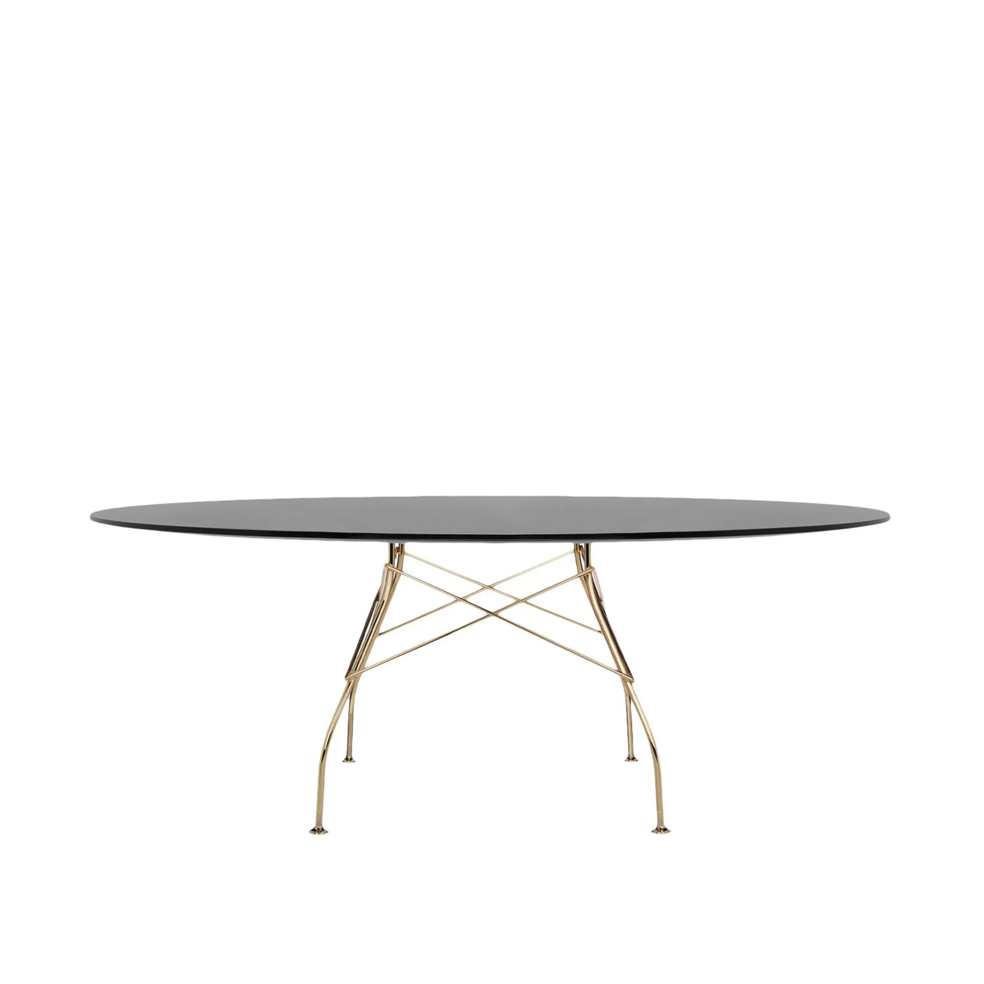 Glossy Oval Table - 1