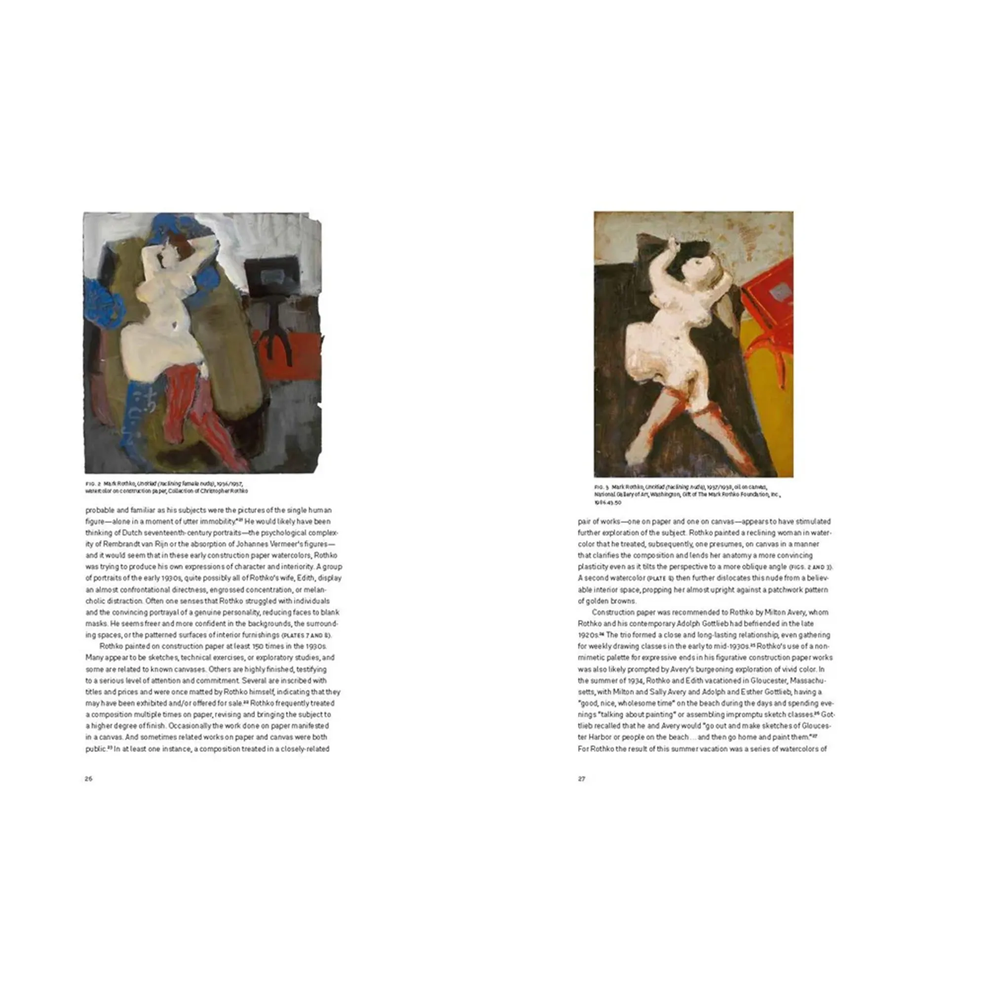 Mark Rothko: Paintings on Paper kunstbok - 4