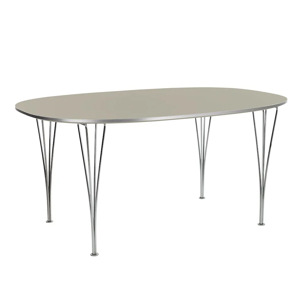 B611 Superellipse spisebord 90 x 135 cm