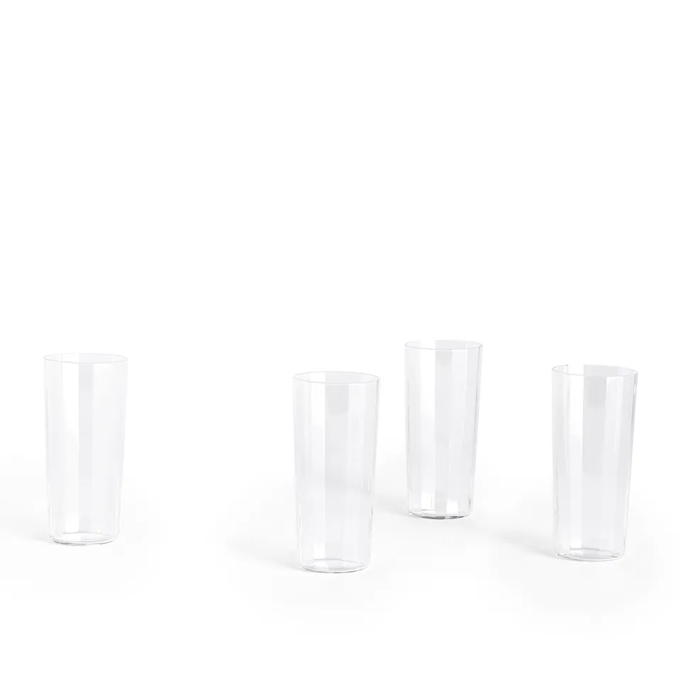 Angle drikkeglass Tall 4-pakning