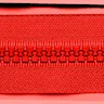 Red zippers