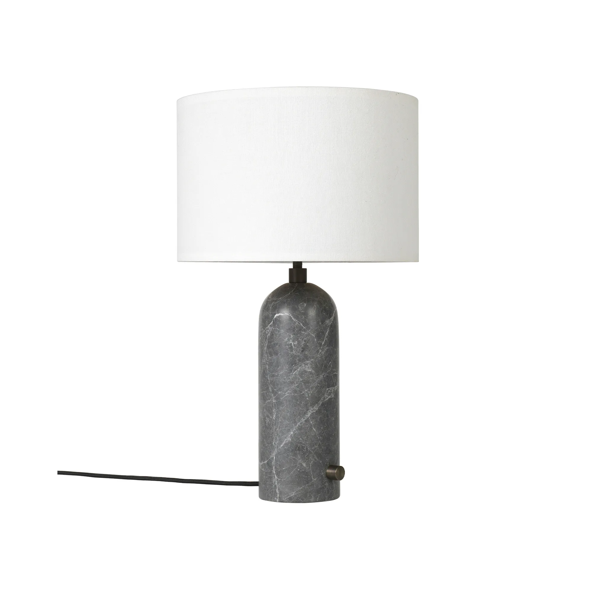 Gravity bordlampe liten grå marmor - 1