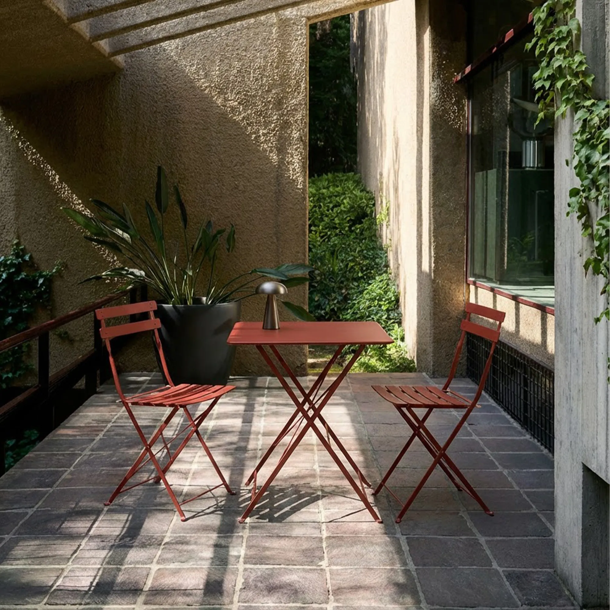Bistro utendørs spisebord 117 x 77 cm - 2