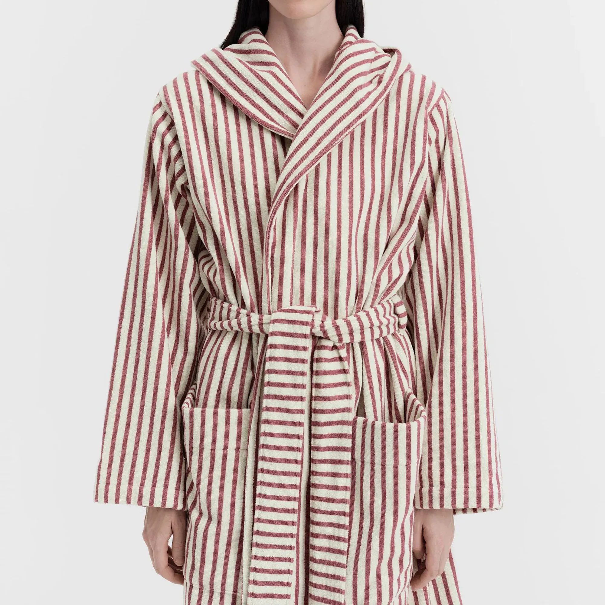 Ripple Stripes Hooded badekåpe - 5