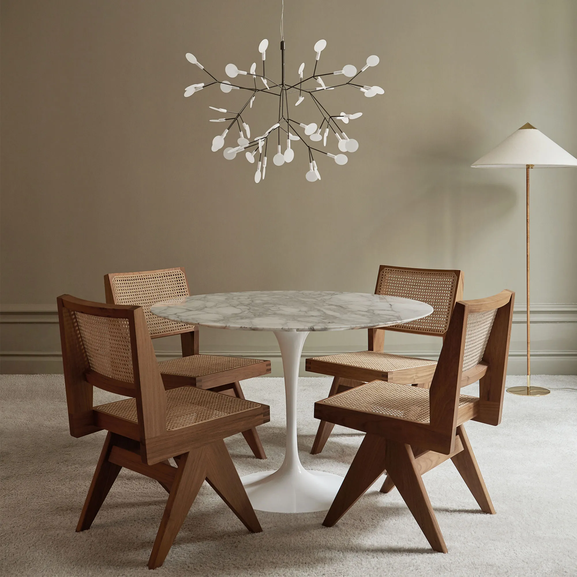 Saarinen Round spisebord Ø 120 cm Black - 2