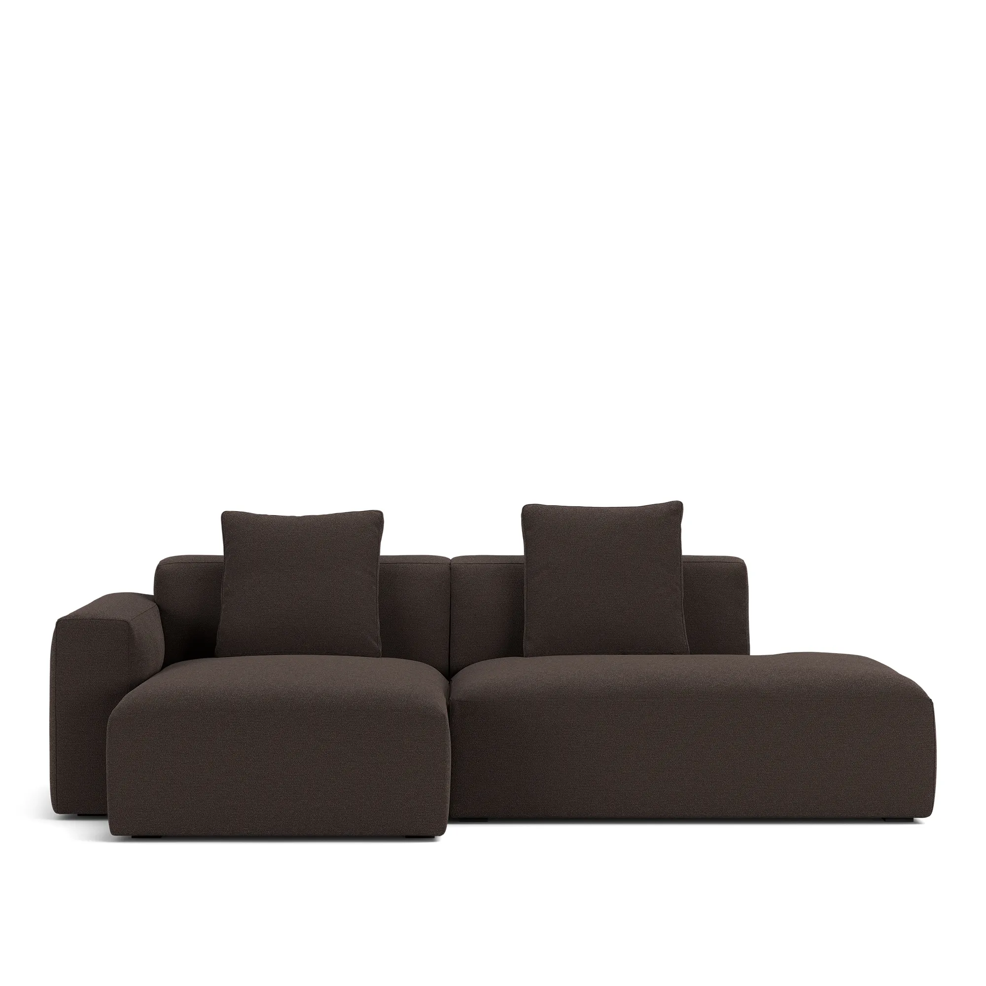 Brick 2-seters sofa sjeselong åpen ende høyre - 10