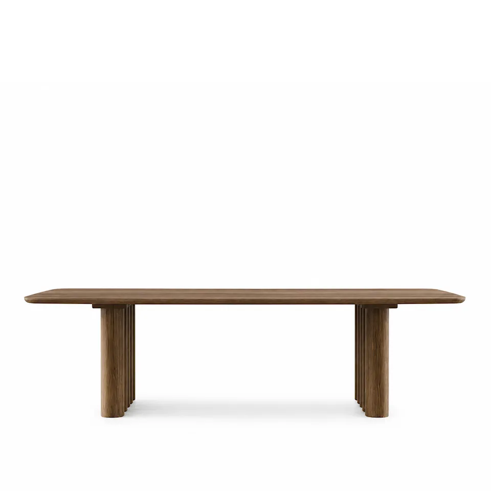 Plush rektangulært spisebord