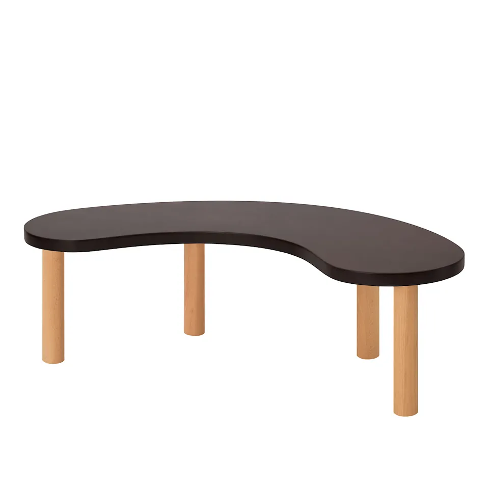 Worm Coffee Table Large Brown/Beech