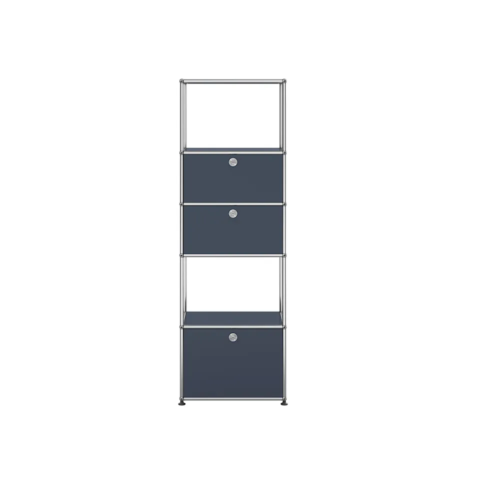 USM Haller 80 Shelving, Anthracite