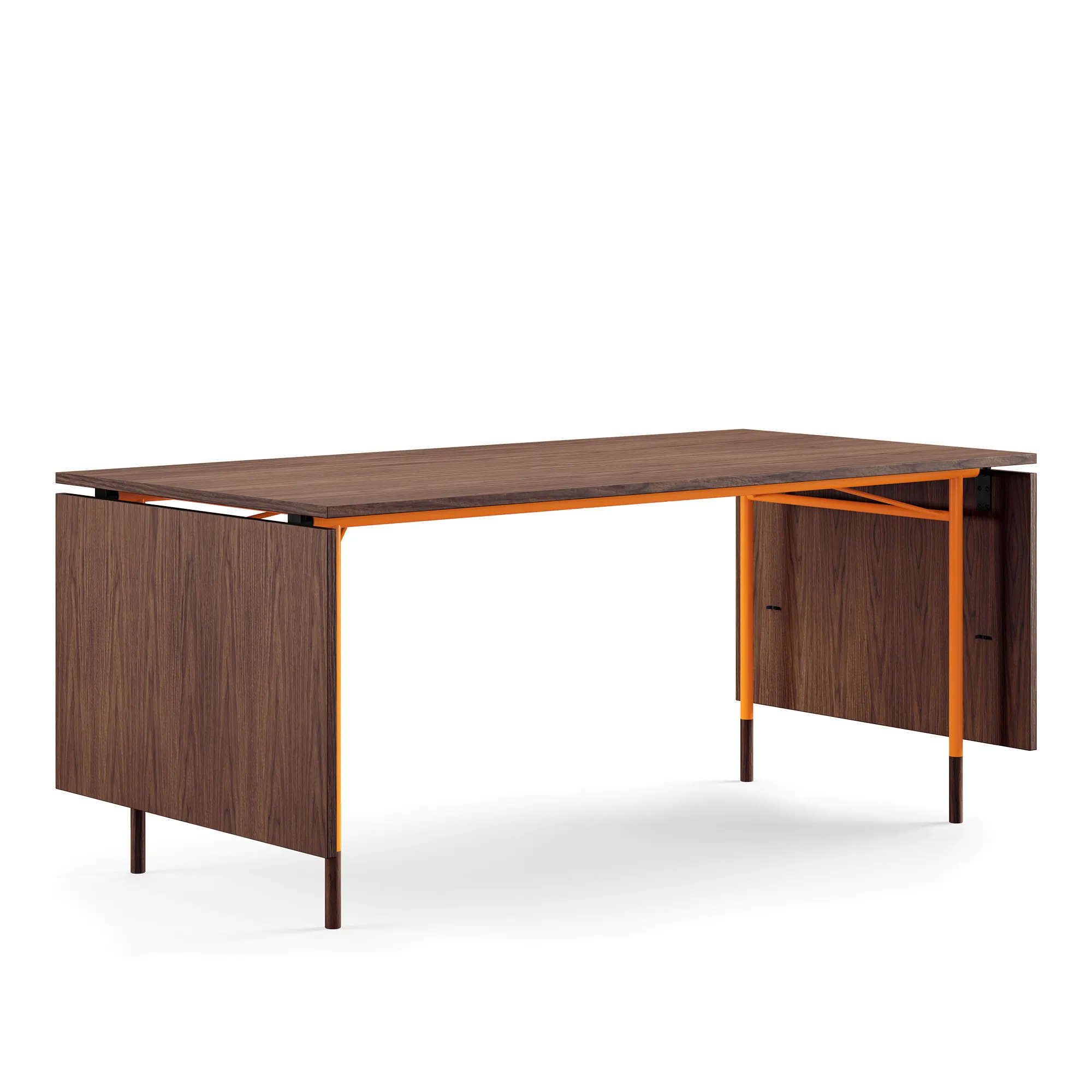Nyhavn spisebord med klaffar Walnut - 1