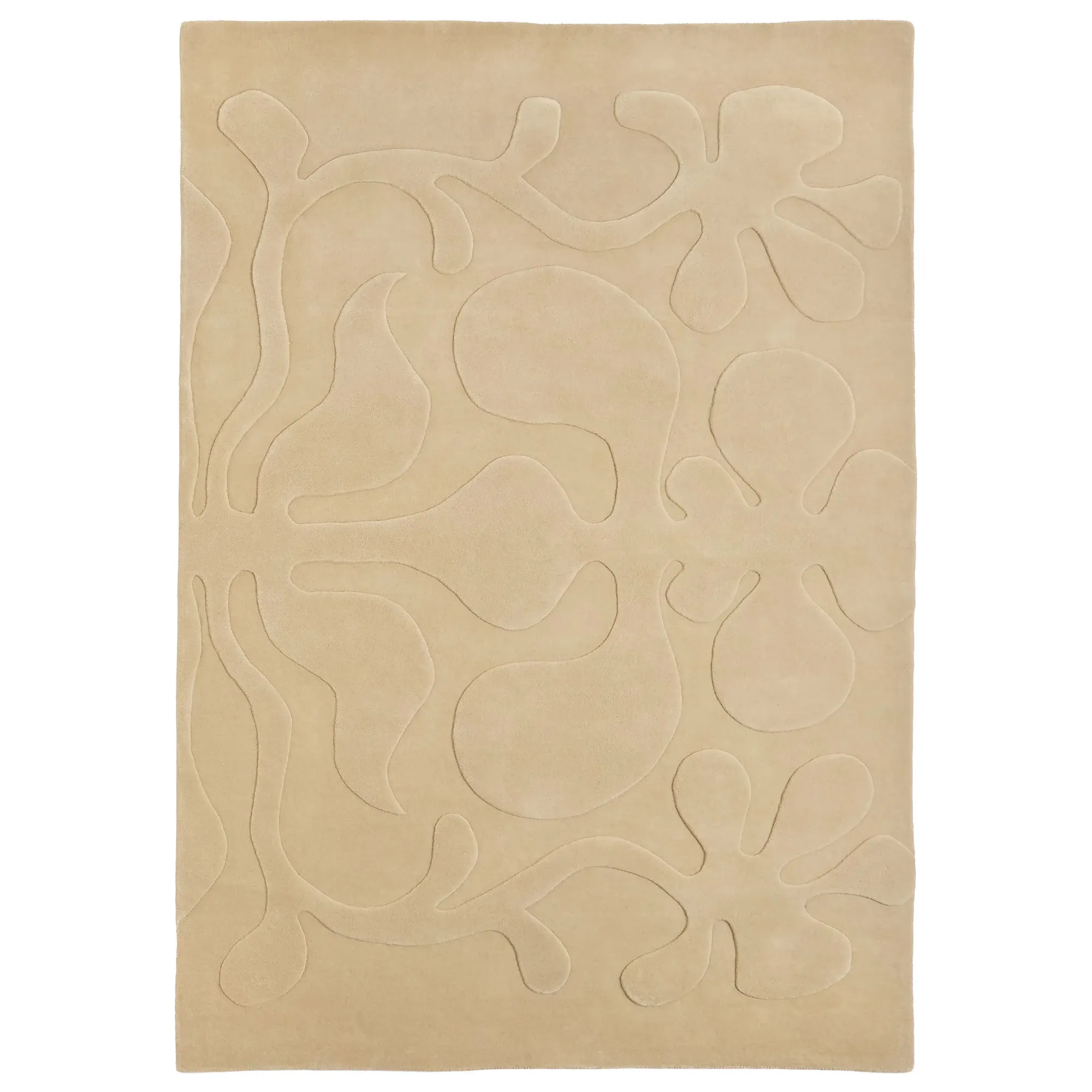 Lucia Eames Rooted Ivory ullteppe - 1