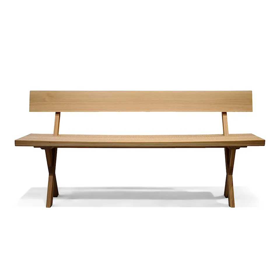 Touch Bench med ryggstøtte