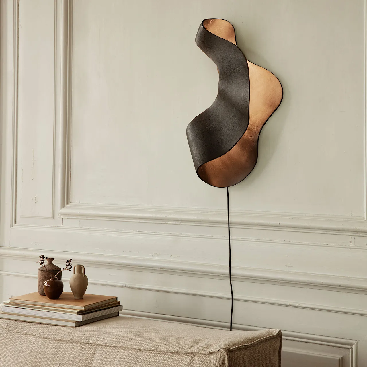 Oyster vegglampe