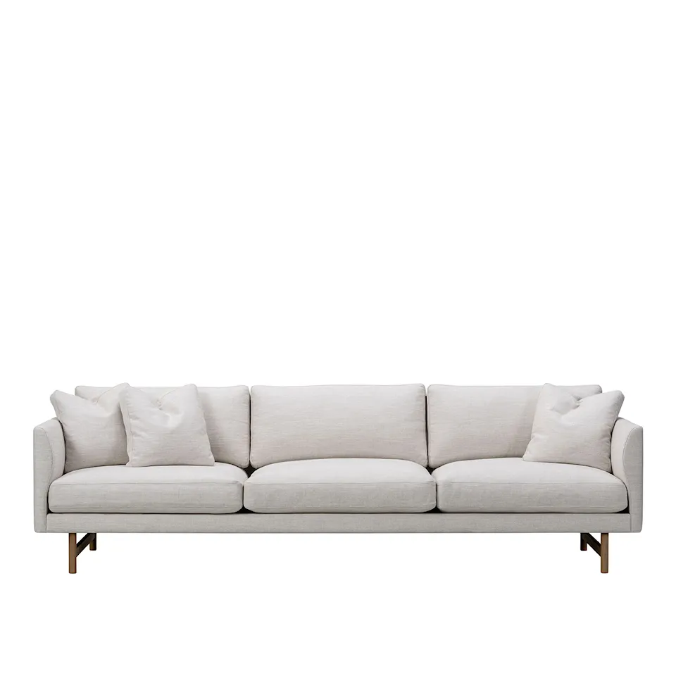Calmo 3-seters sofa røkt eik