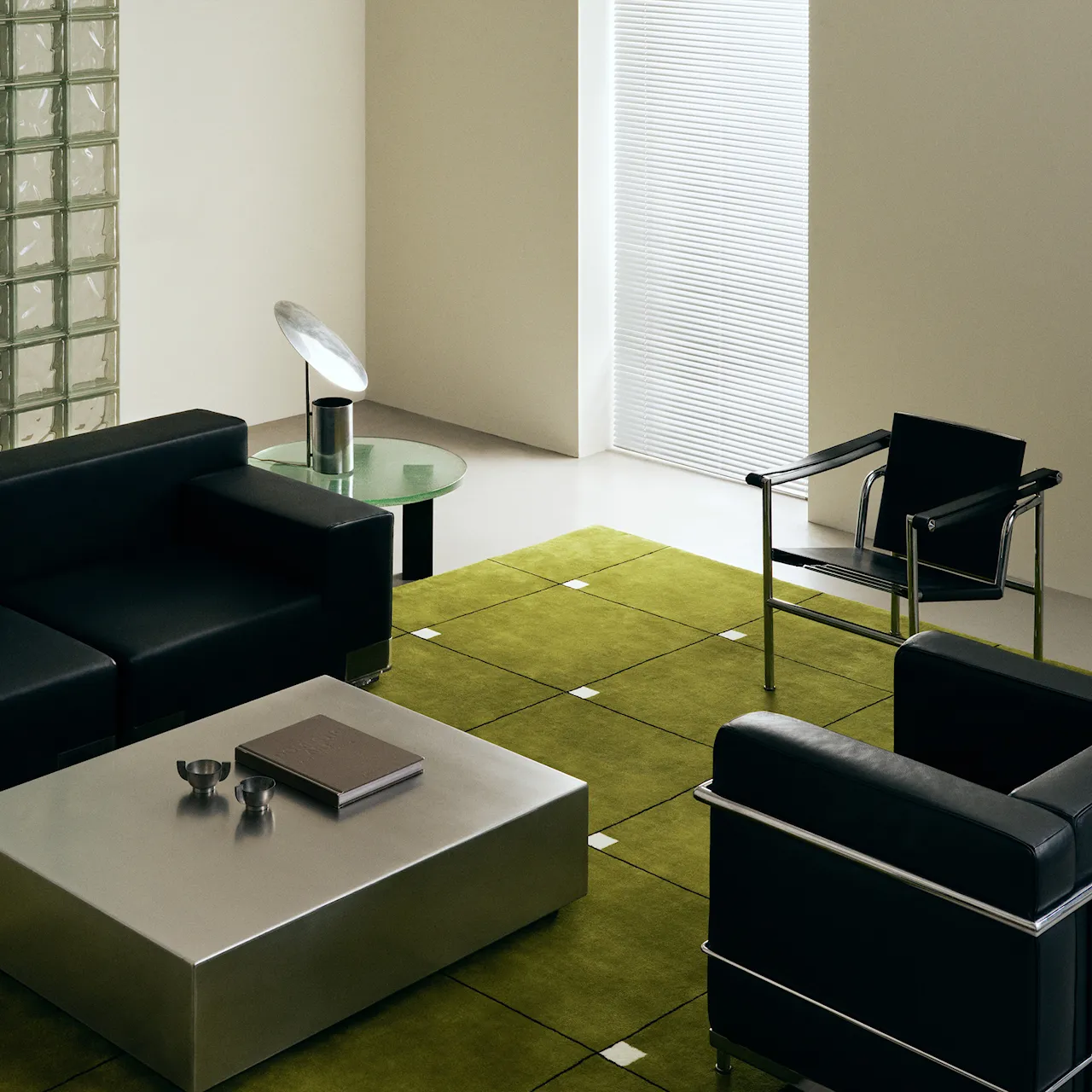 Modern Milano Green ullteppe