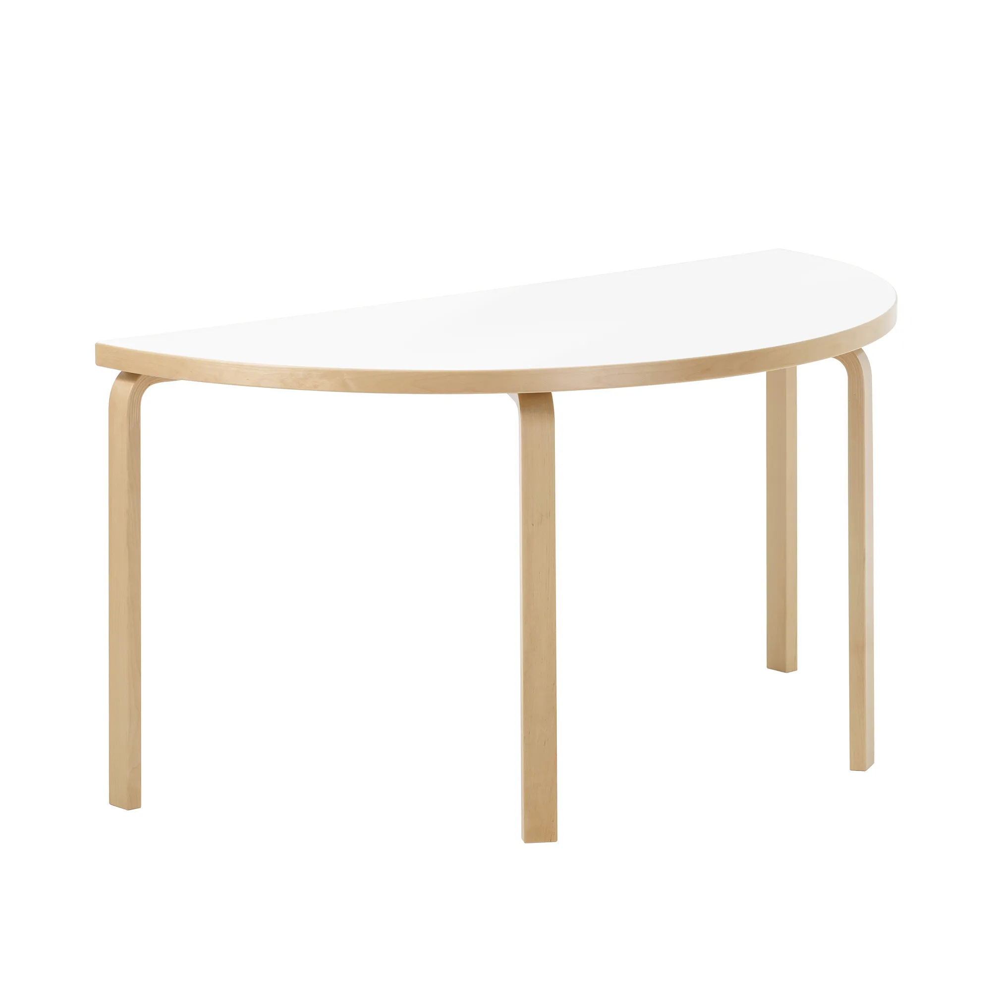 Aalto Table Half-Round 96 spisebord - 1