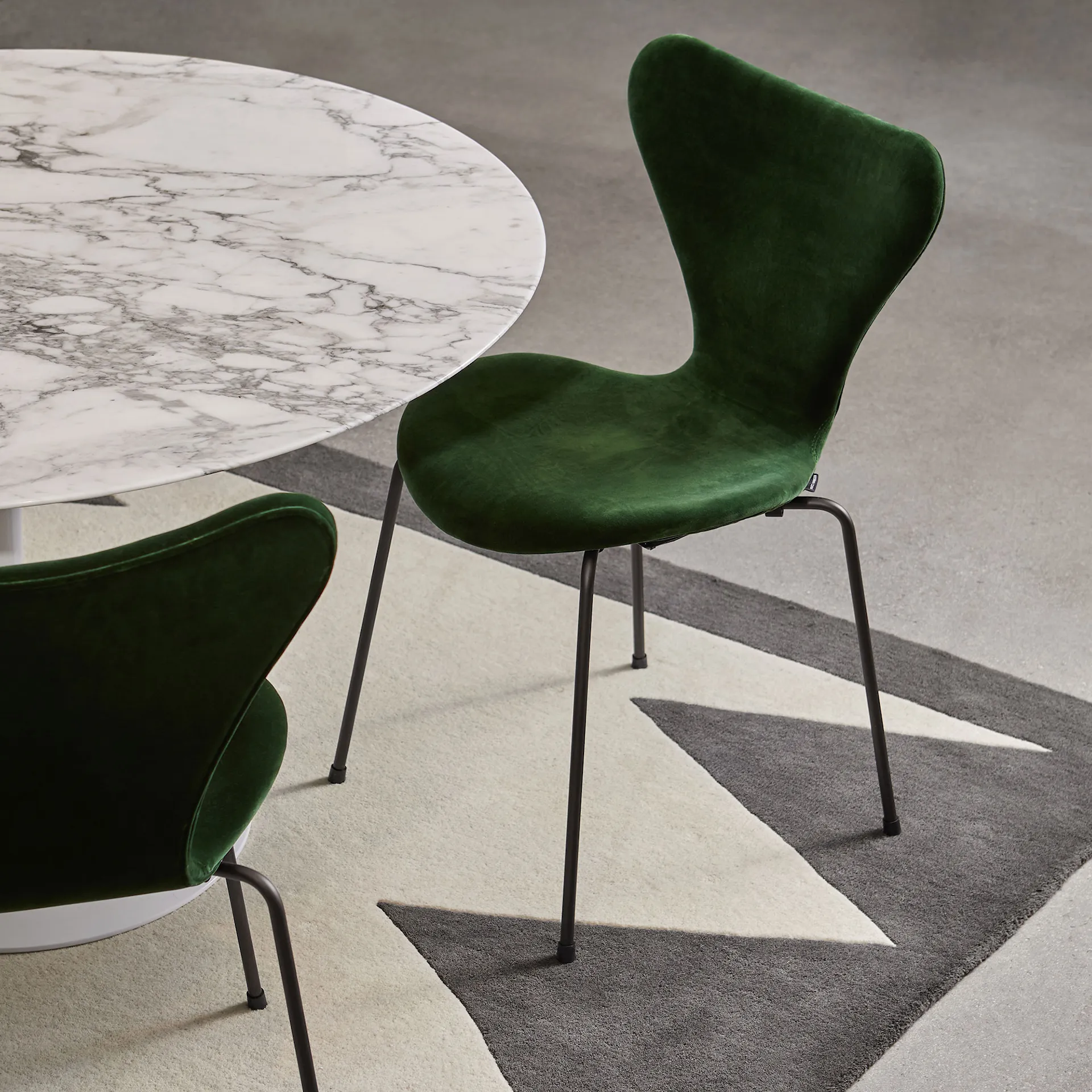 3107 Series 7 - Velvet Edition - Fritz Hansen - Arne Jacobsen - NO GA