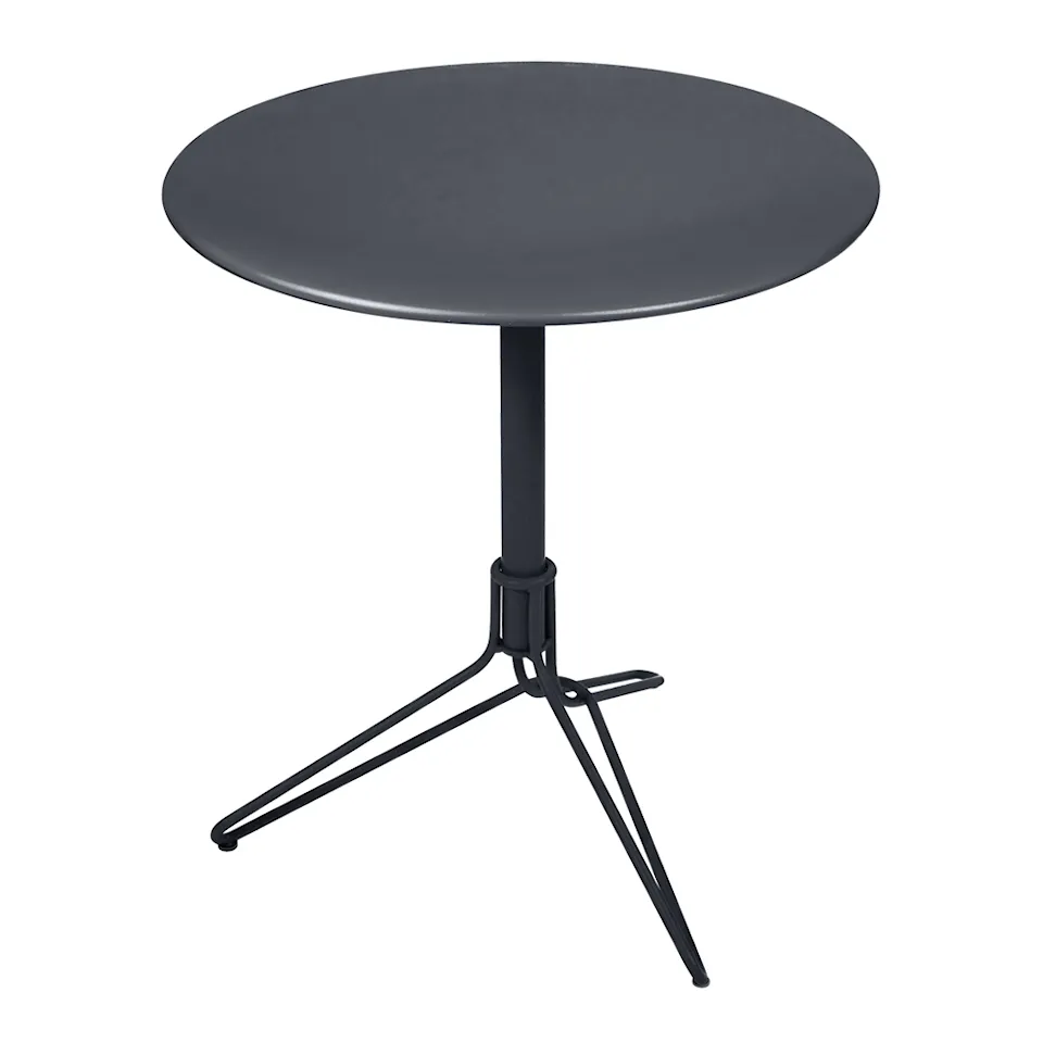 Flower Pedestal Table Anthracite 47