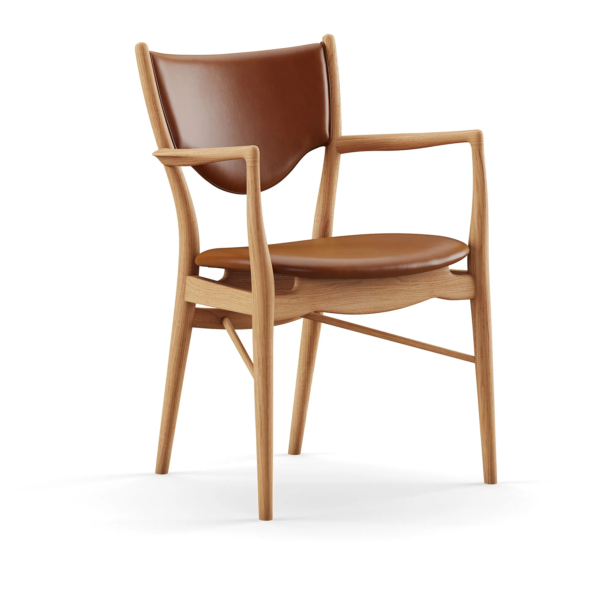 46 lenestol Dark oiled oak - 1
