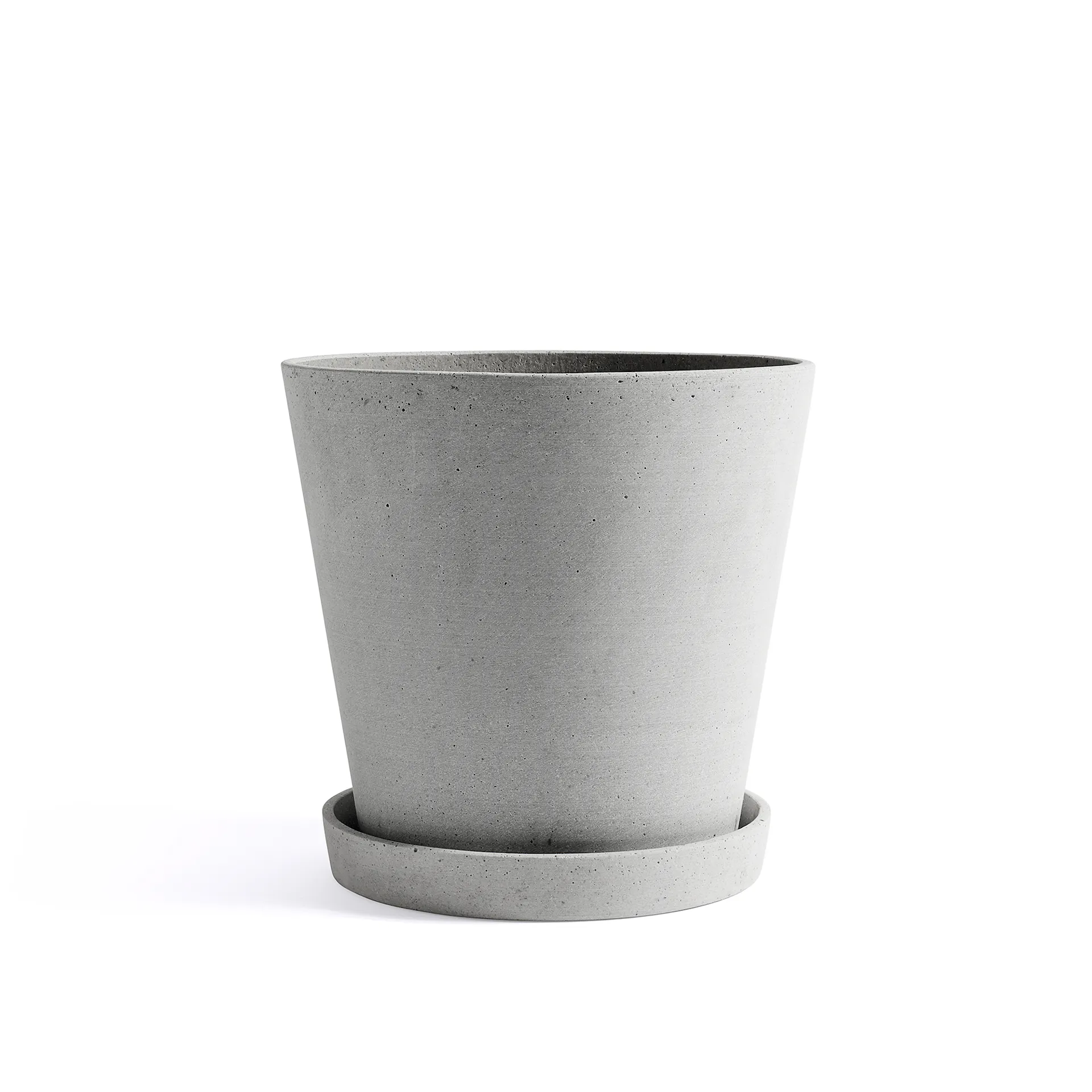 Flowerpot potte & fat Grey - HAY - NO GA