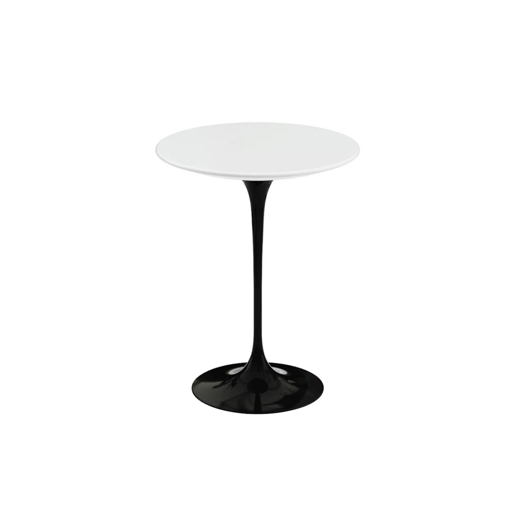Saarinen Round sidebord Ø 41 cm Black - 1