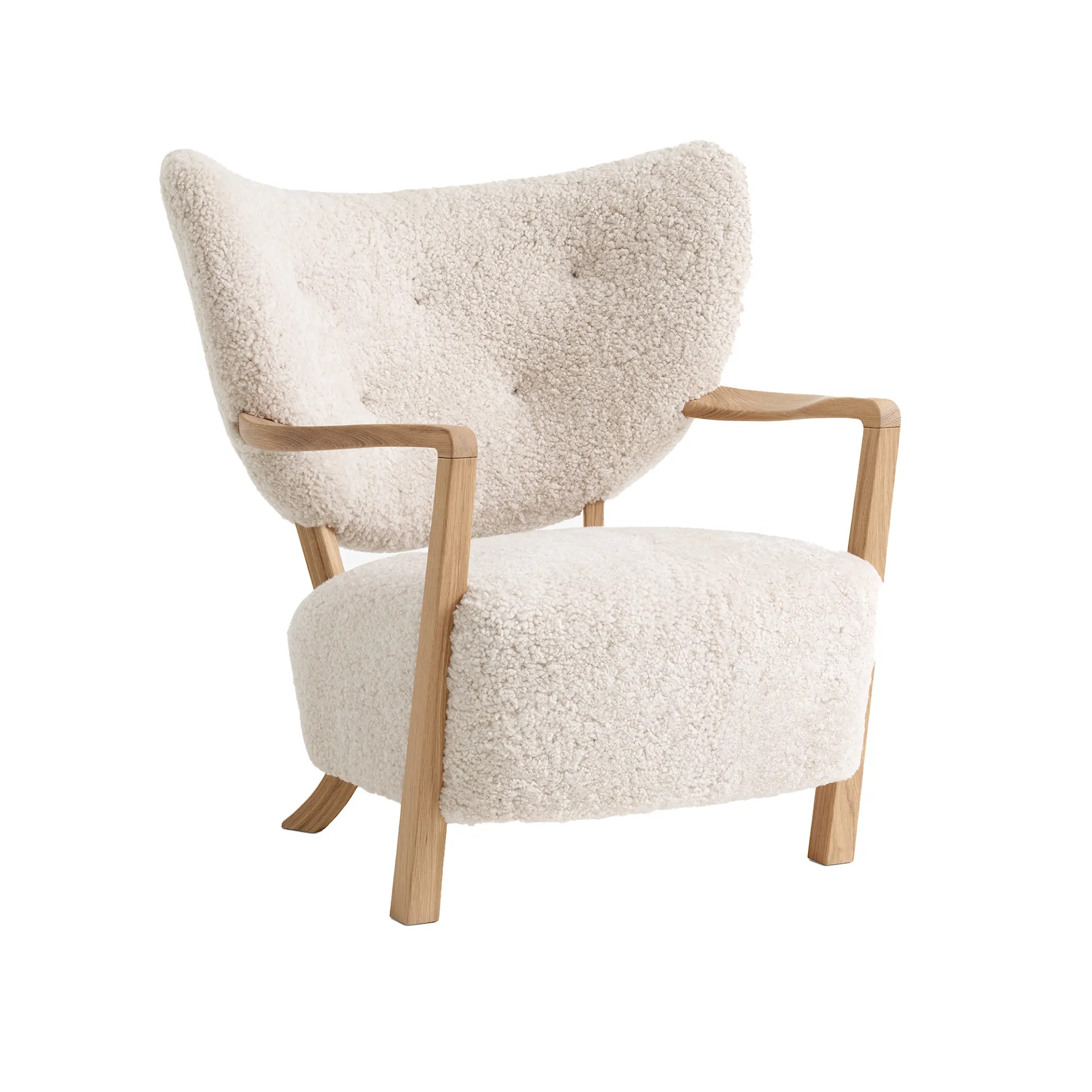 Wulff Lounge Chair ATD2 Oak - &Tradition - NO GA