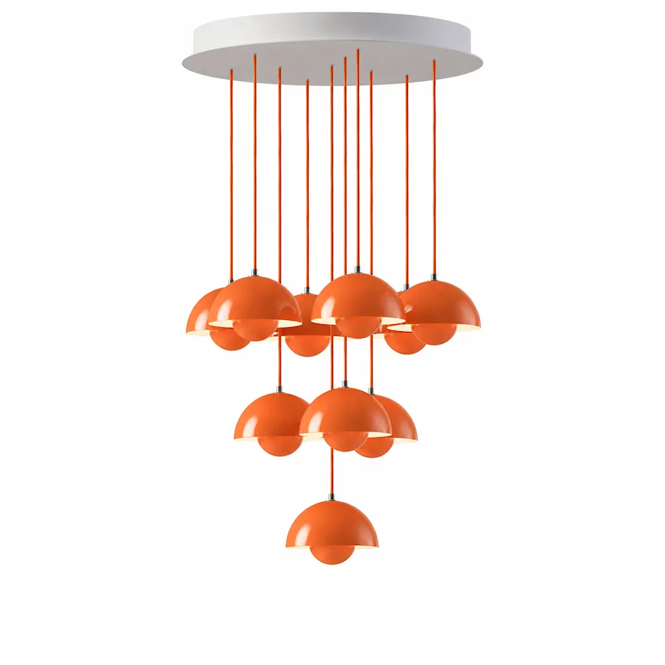 Flowerpot Chandelier VP10 10 Pendants
