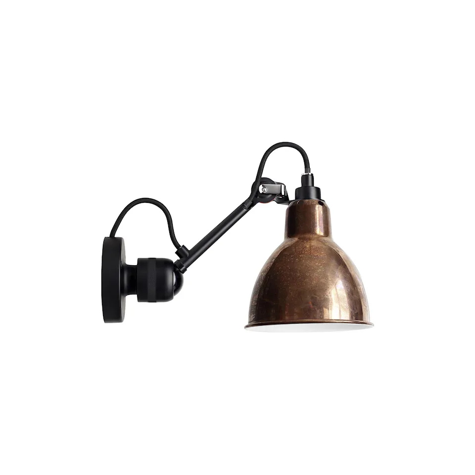 Lampe Gras No304 - Rund - Svart bunn
