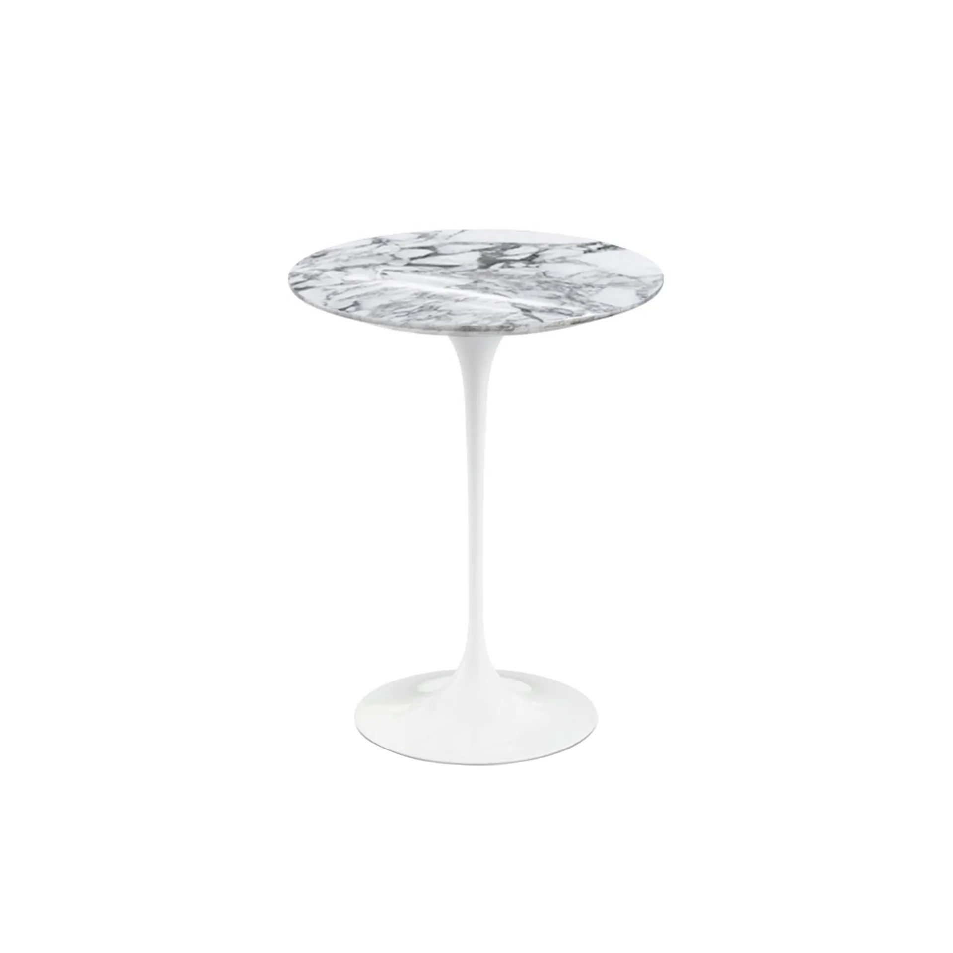 Saarinen Round Table White - Lite bord - Knoll - Eero Saarinen - NO GA