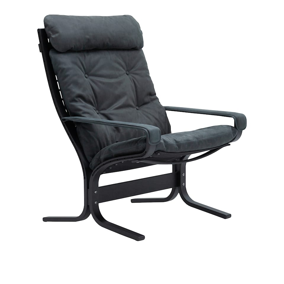Siesta Classic High Black with Armrests