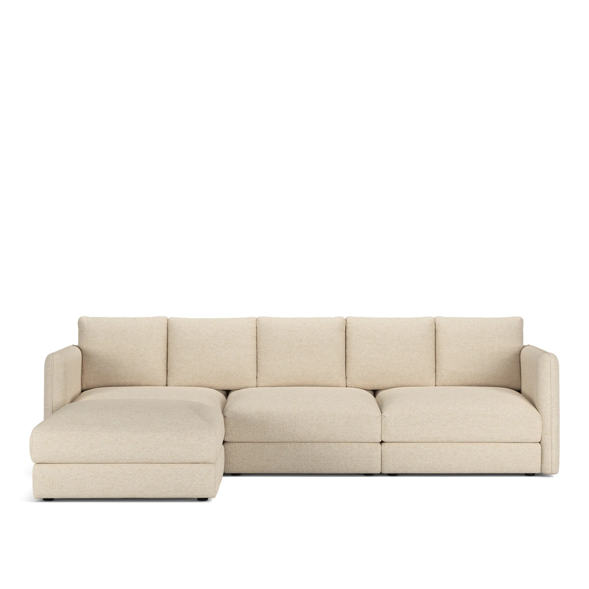 Pavarotti 02 3-seters sofa med fotskammel - 1