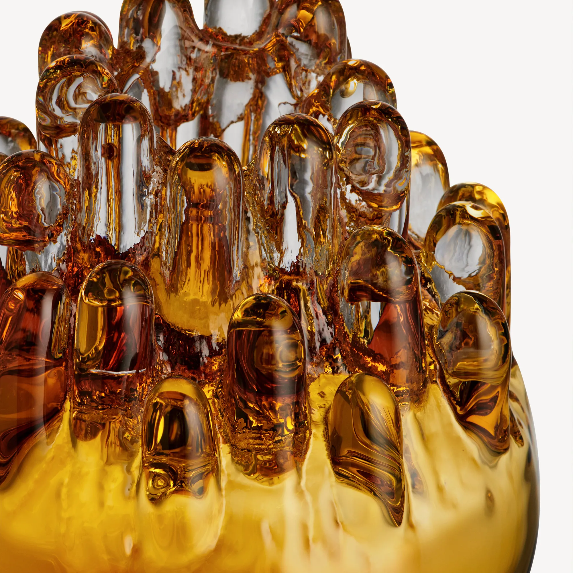 Polar Candleholder Amber - 2